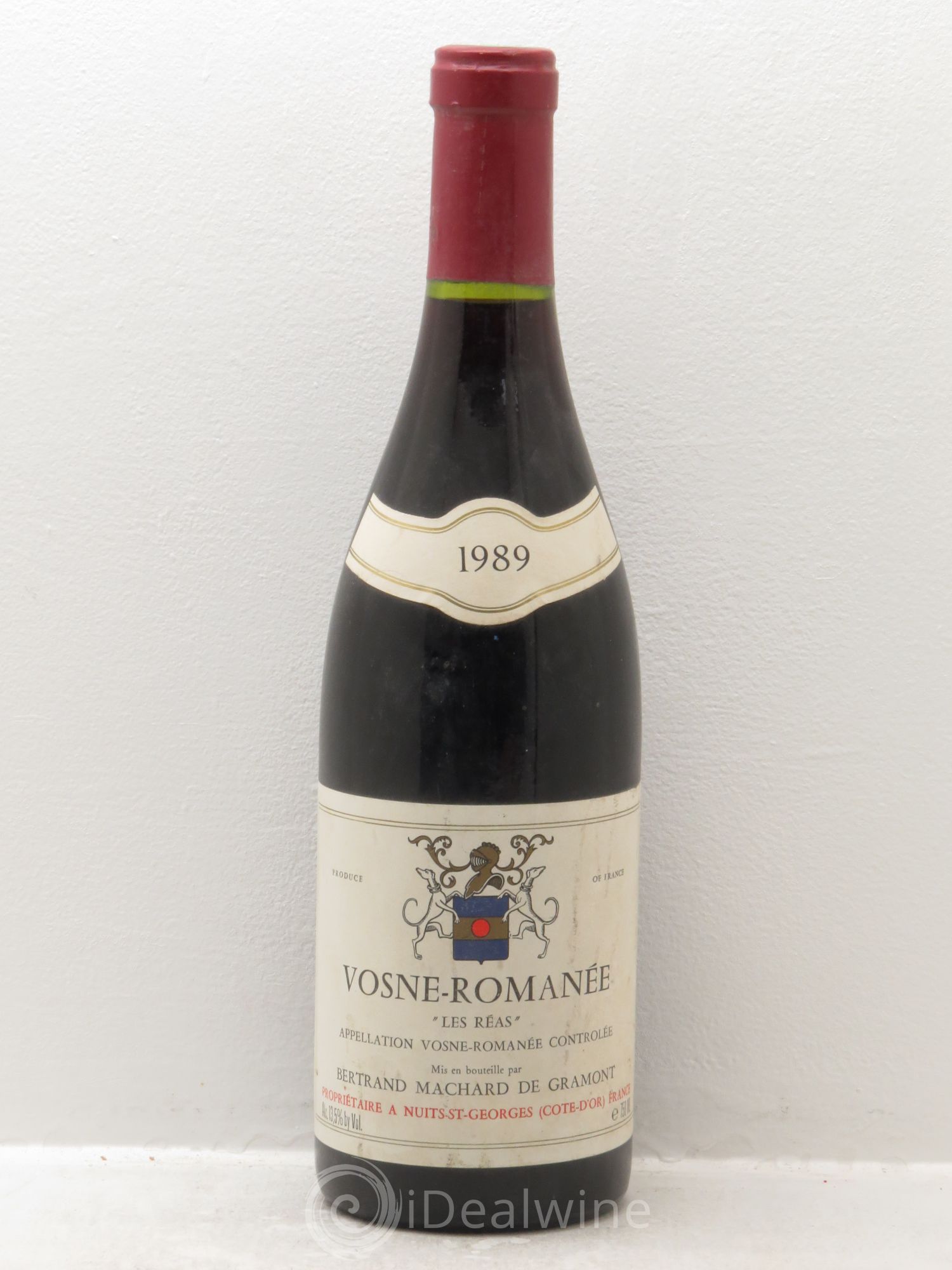 Vosne-Romanée Les Réas -Bertrand Machard Gramond 1989 - Posten von 6 Flaschen - 0