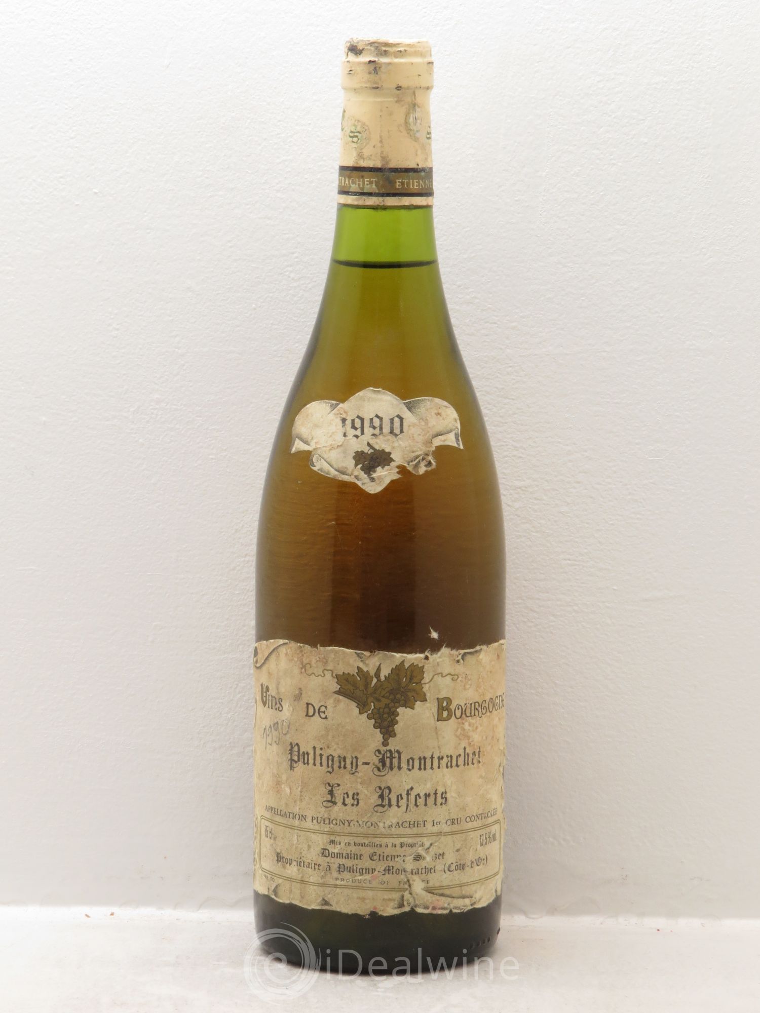 Puligny-Montrachet 1er Cru Les Perrières Etienne Sauzet 1990 - Lot de 1 bouteille - 0