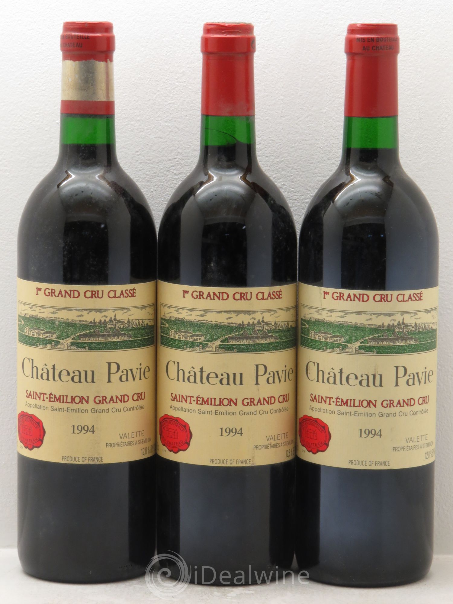 Château Pavie 1er Grand Cru Classé A 1994 - Lot de 3 bouteilles - 0