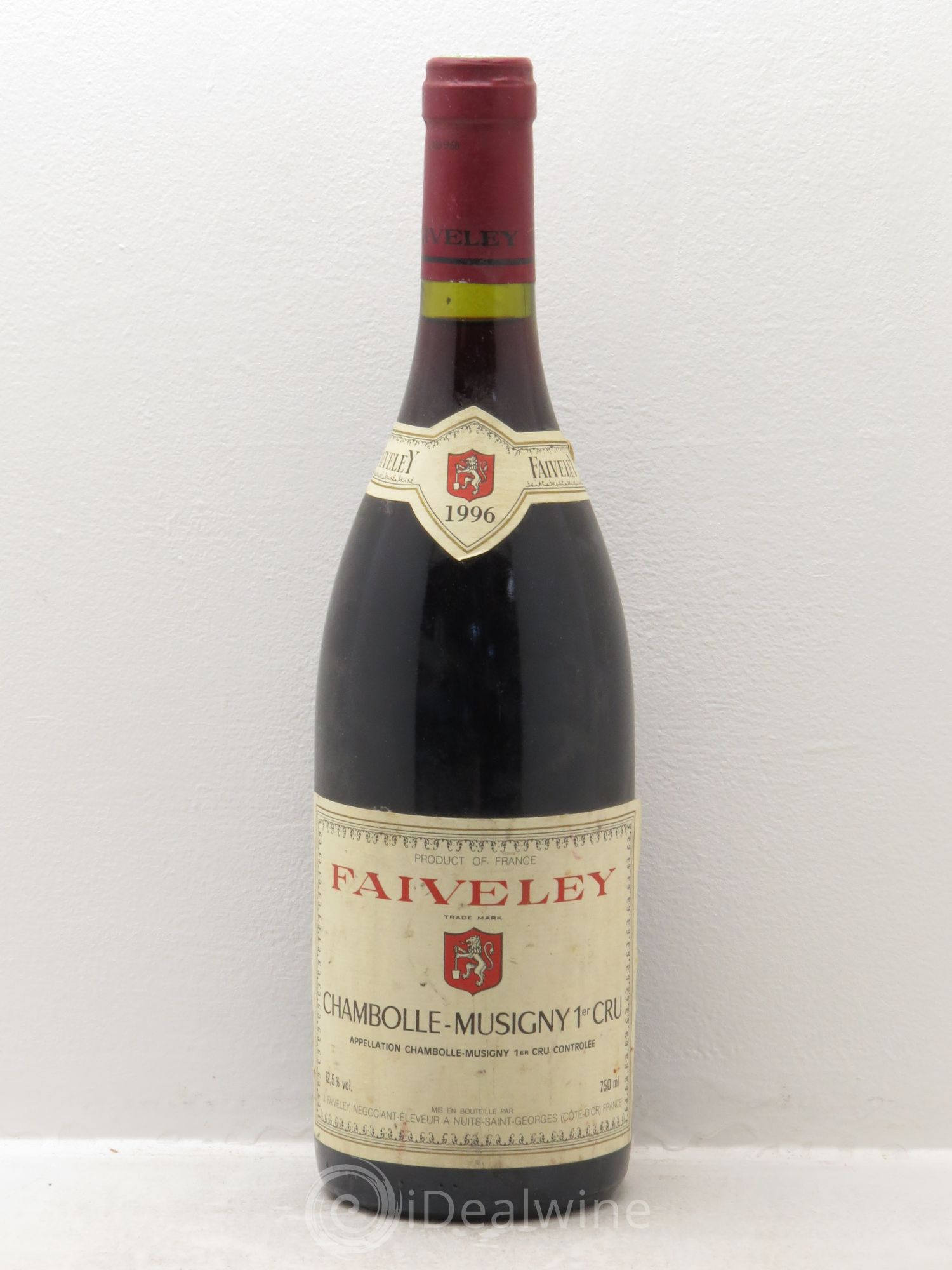 Chambolle-Musigny 1er Cru 1996 - Lot de 1 bouteille - 0