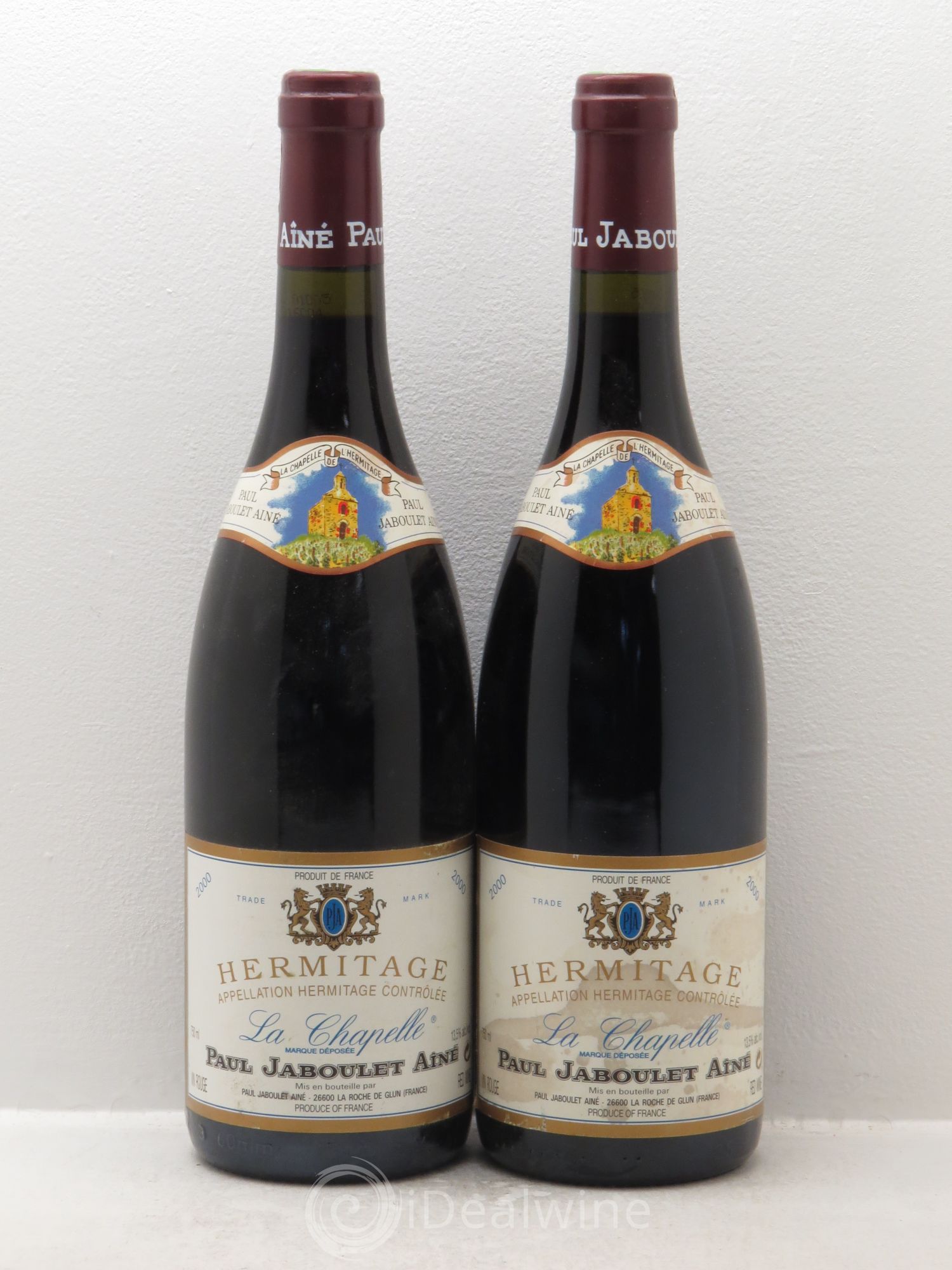 Hermitage La Chapelle Paul Jaboulet Ainé 2000 - Lot de 2 bouteilles - 0