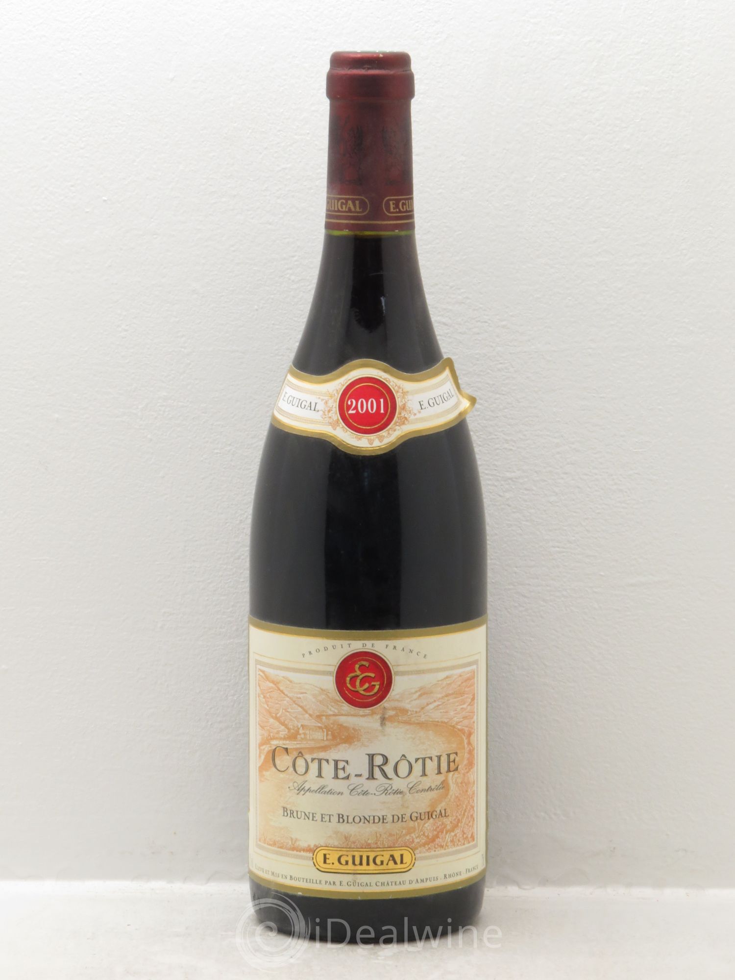 Côte-Rôtie Côtes Brune et Blonde Guigal 2001 - Lot de 1 bouteille - 0