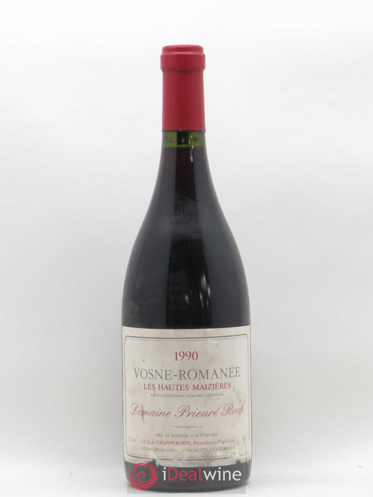Vosne-Romanée Les Hautes Maizières Prieuré Roch 1990 - Lot de 1 bouteille - 0