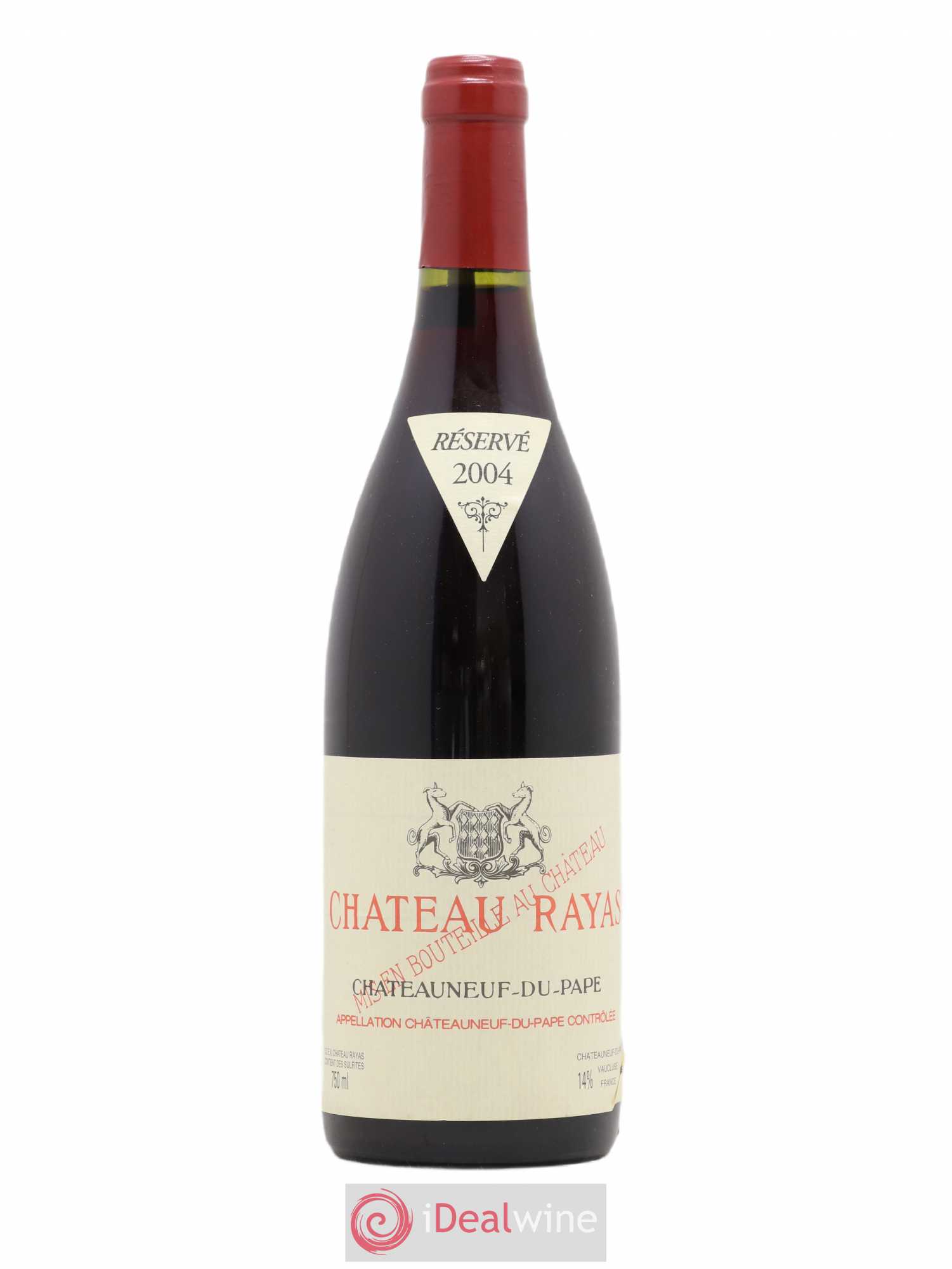 Châteauneuf-du-Pape Château Rayas Emmanuel Reynaud 2004 - Lot de 1 bouteille - 0