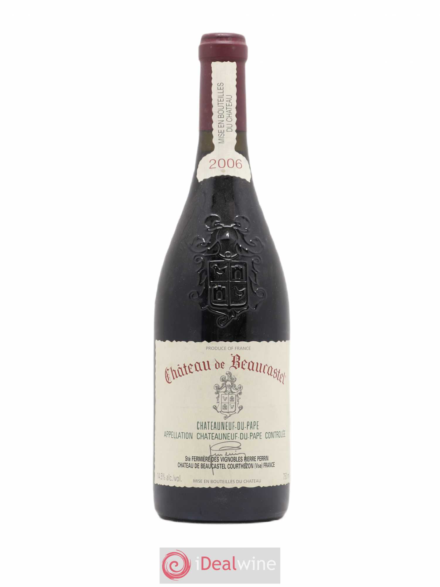 Châteauneuf-du-Pape Château de Beaucastel Famille Perrin 2006 - Lot de 1 bouteille - 0
