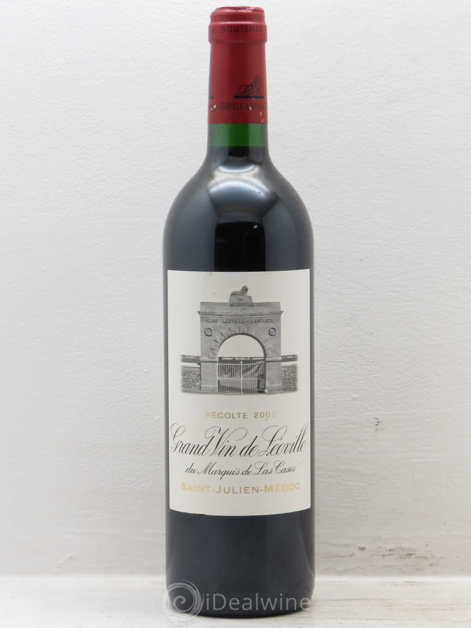 Château Léoville Las Cases 2ème Grand Cru Classé 2002 - Lot de 1 bouteille - 0