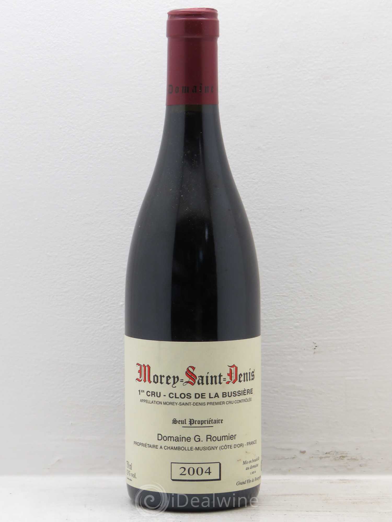 Morey-Saint-Denis 1er Cru Clos de la Bussière Georges Roumier (Domaine) 2004 - Lot de 1 bouteille - 0
