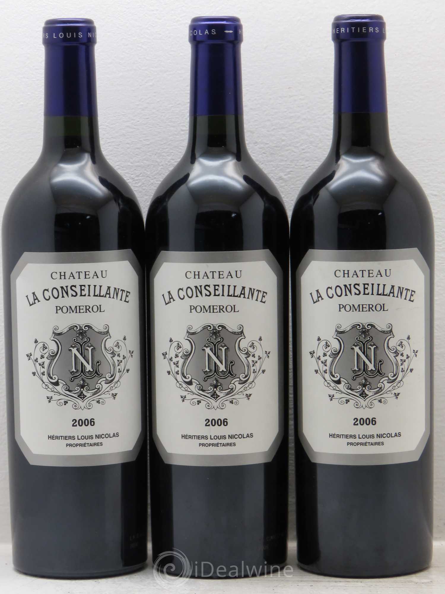 Château la Conseillante 2006 - Lot de 3 bouteilles - 0