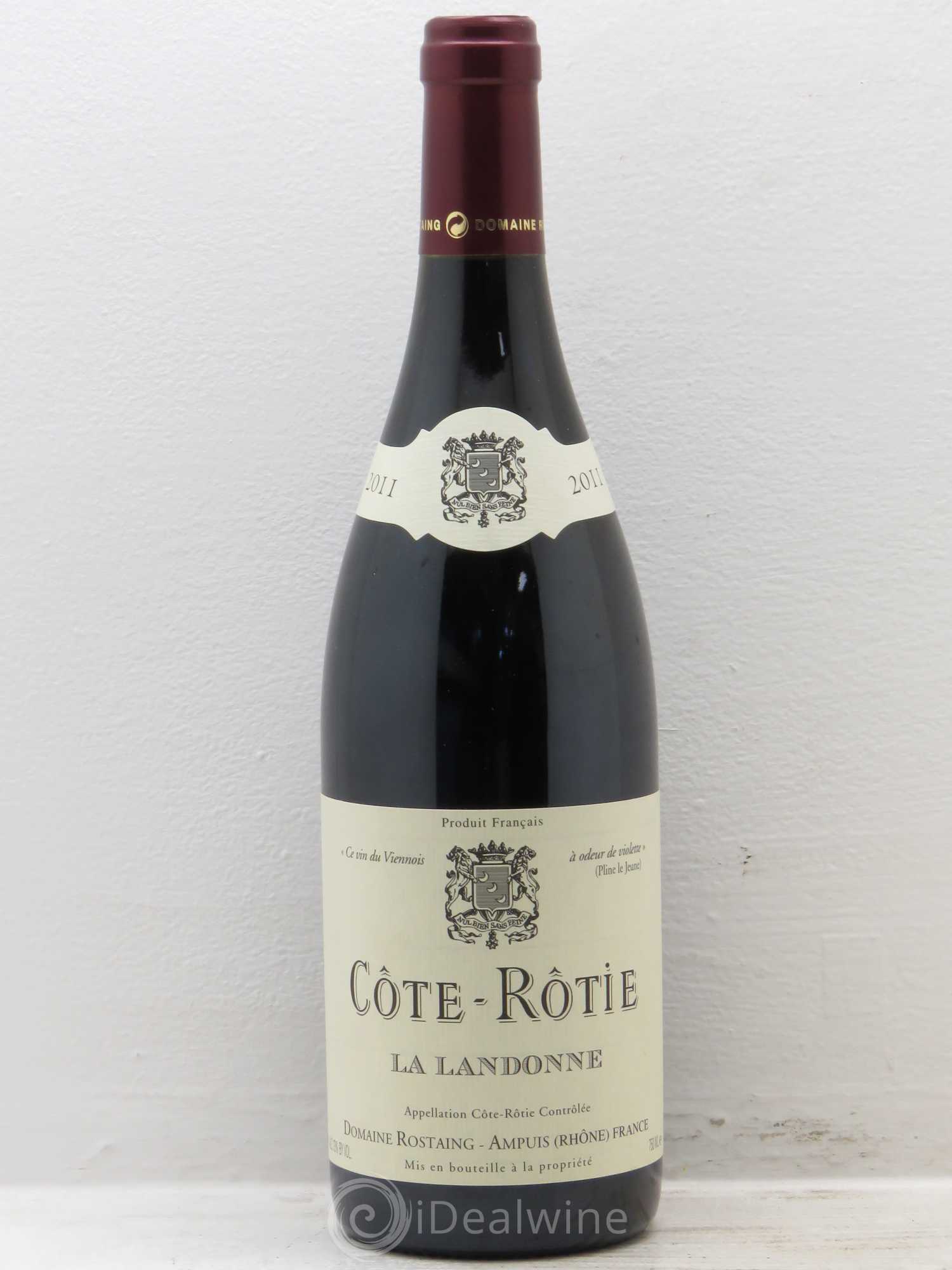 Côte-Rôtie La Landonne René Rostaing 2011 - Lot de 1 bouteille - 0