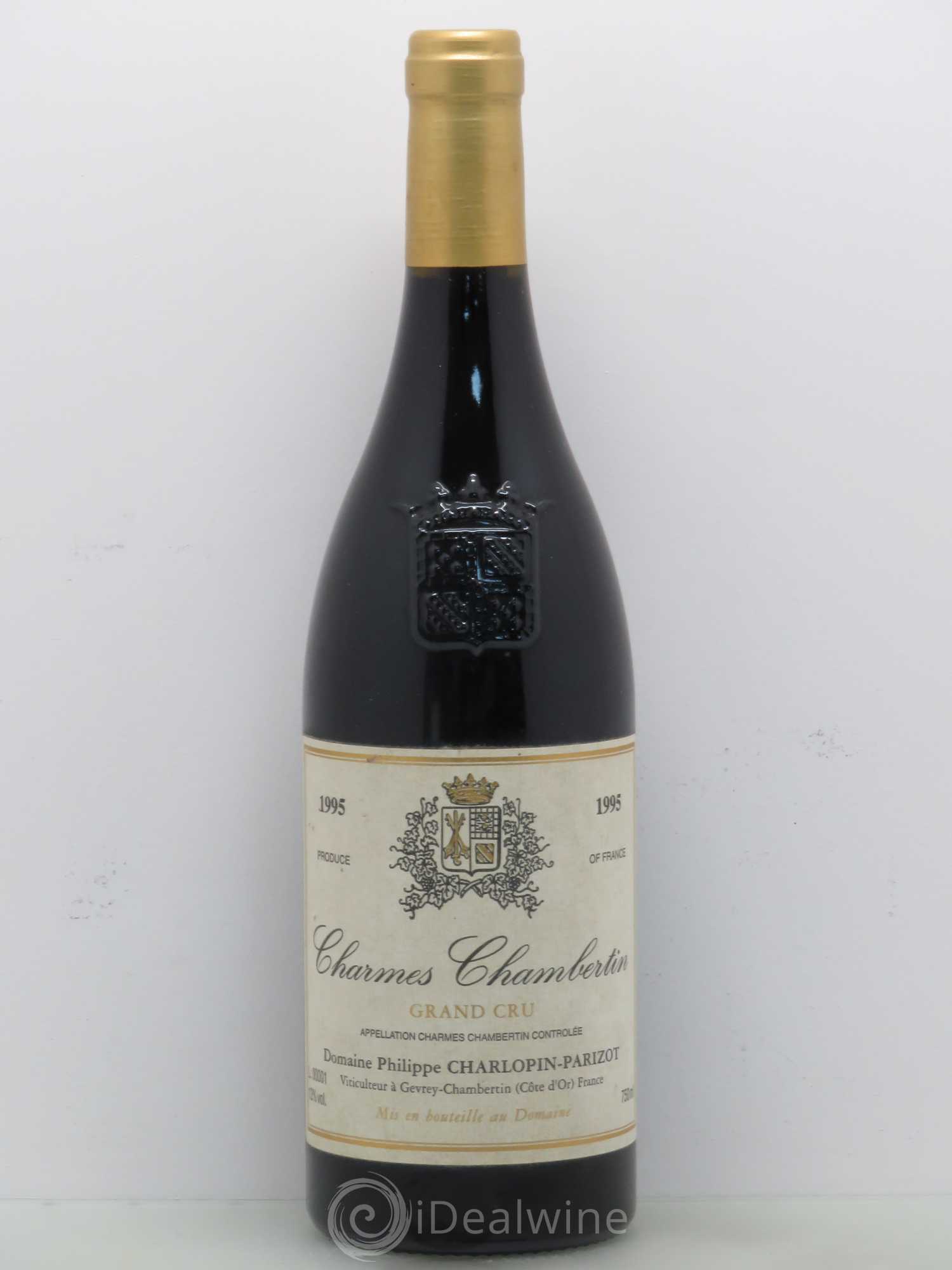 Charmes-Chambertin Grand Cru Charlopin 1995 - Lot de 1 bouteille - 0