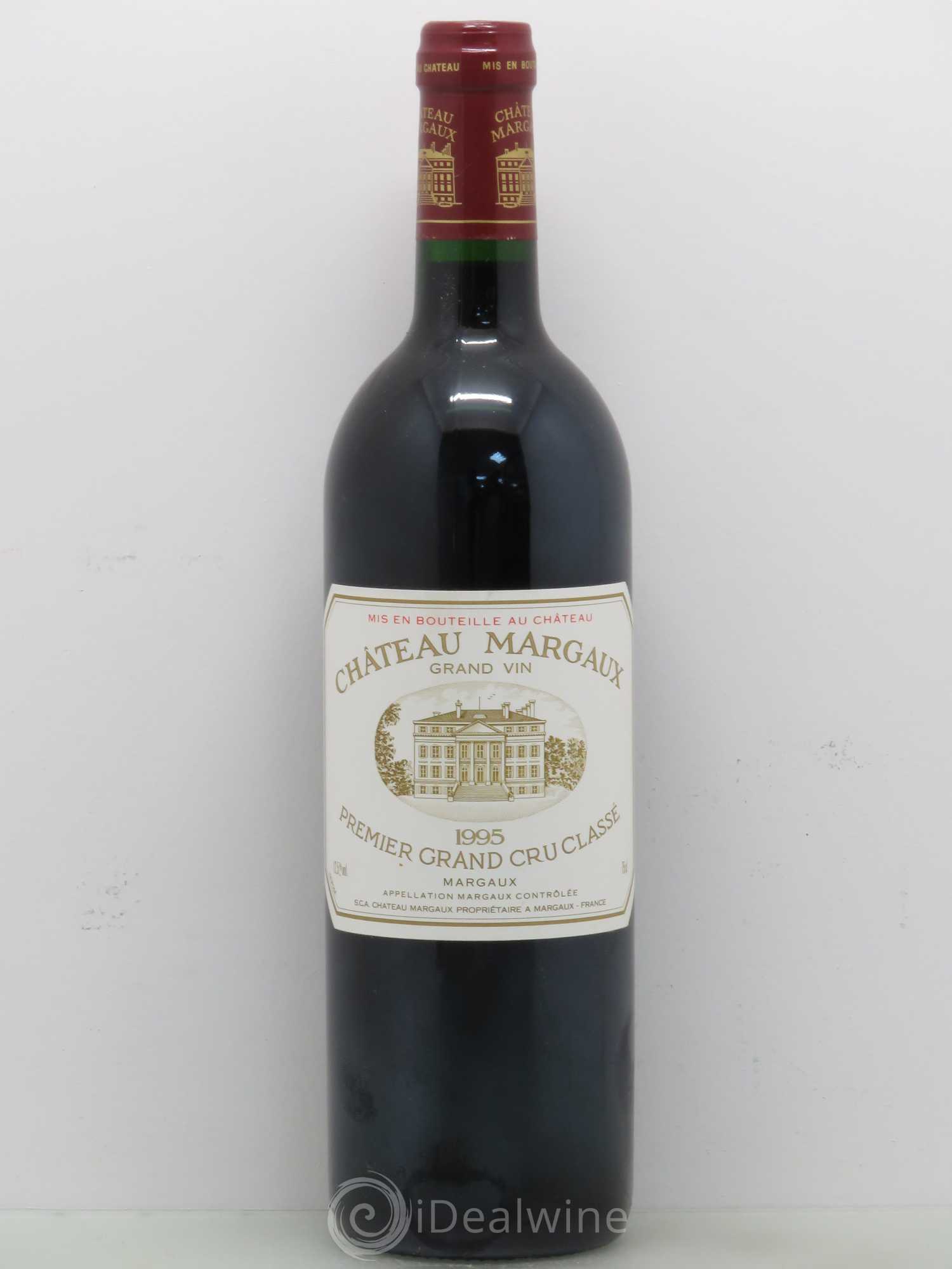 Château Margaux 1er Grand Cru Classé 1995 - Lot de 1 bouteille - 0