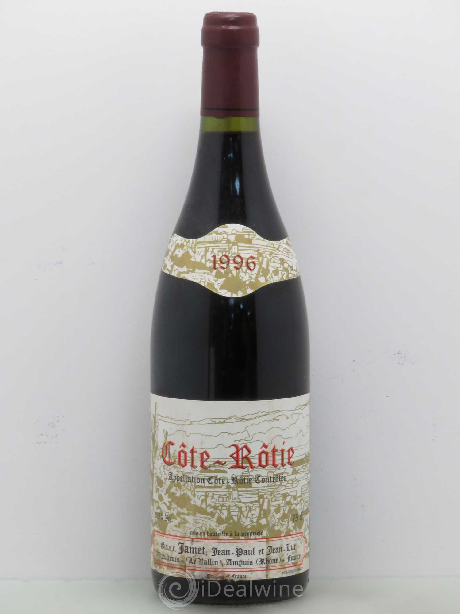 Côte-Rôtie Jamet (Domaine) 1996 - Lot de 1 bouteille - 0