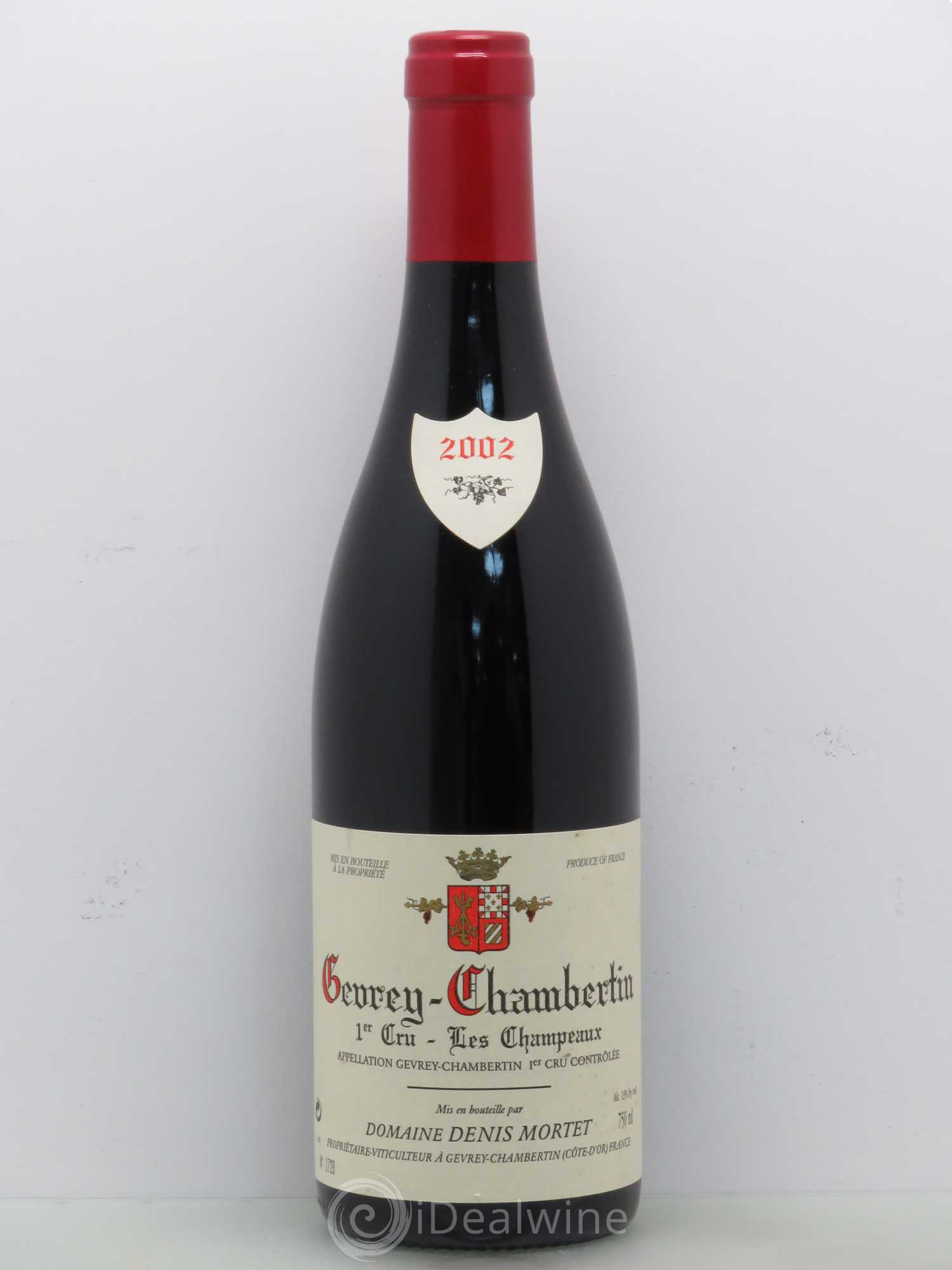 Gevrey-Chambertin 1er Cru Les Champeaux Denis Mortet (Domaine) 2002 - Lotto di 1 bottiglia - 0