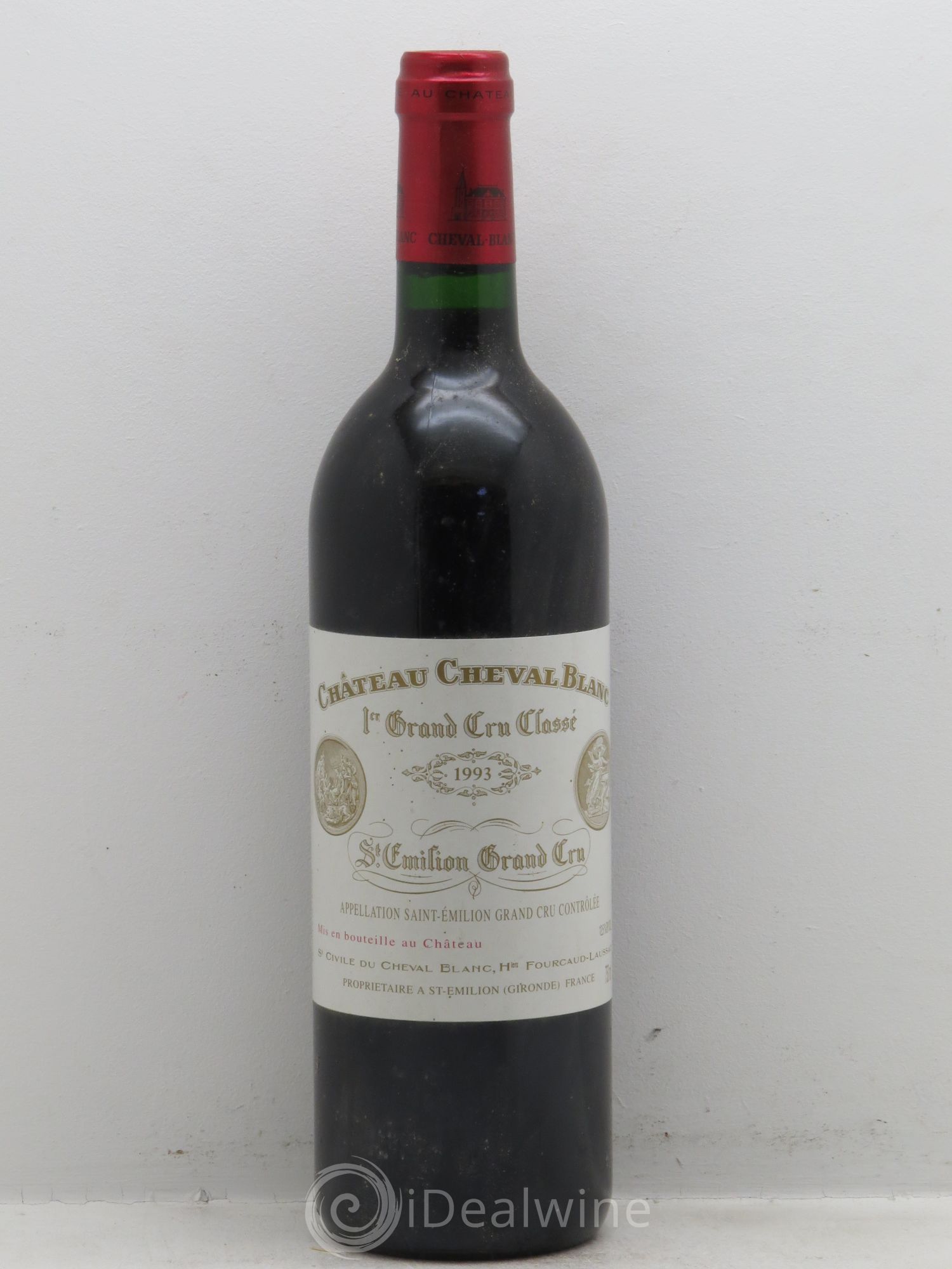 Château Cheval Blanc 1er Grand Cru Classé A 1993 - Lot de 1 bouteille - 0