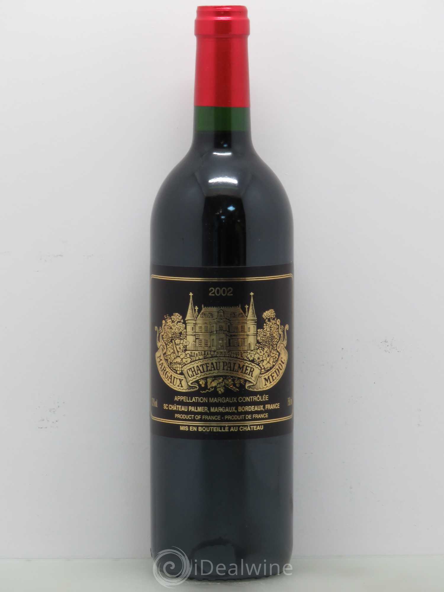 Château Palmer 3ème Grand Cru Classé 2002 - Lot de 1 bouteille - 0