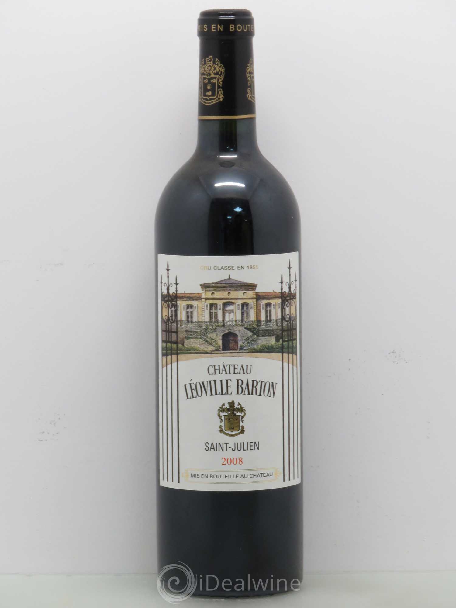 Château Léoville Barton 2ème Grand Cru Classé 2008 - Lot de 1 bouteille - 0