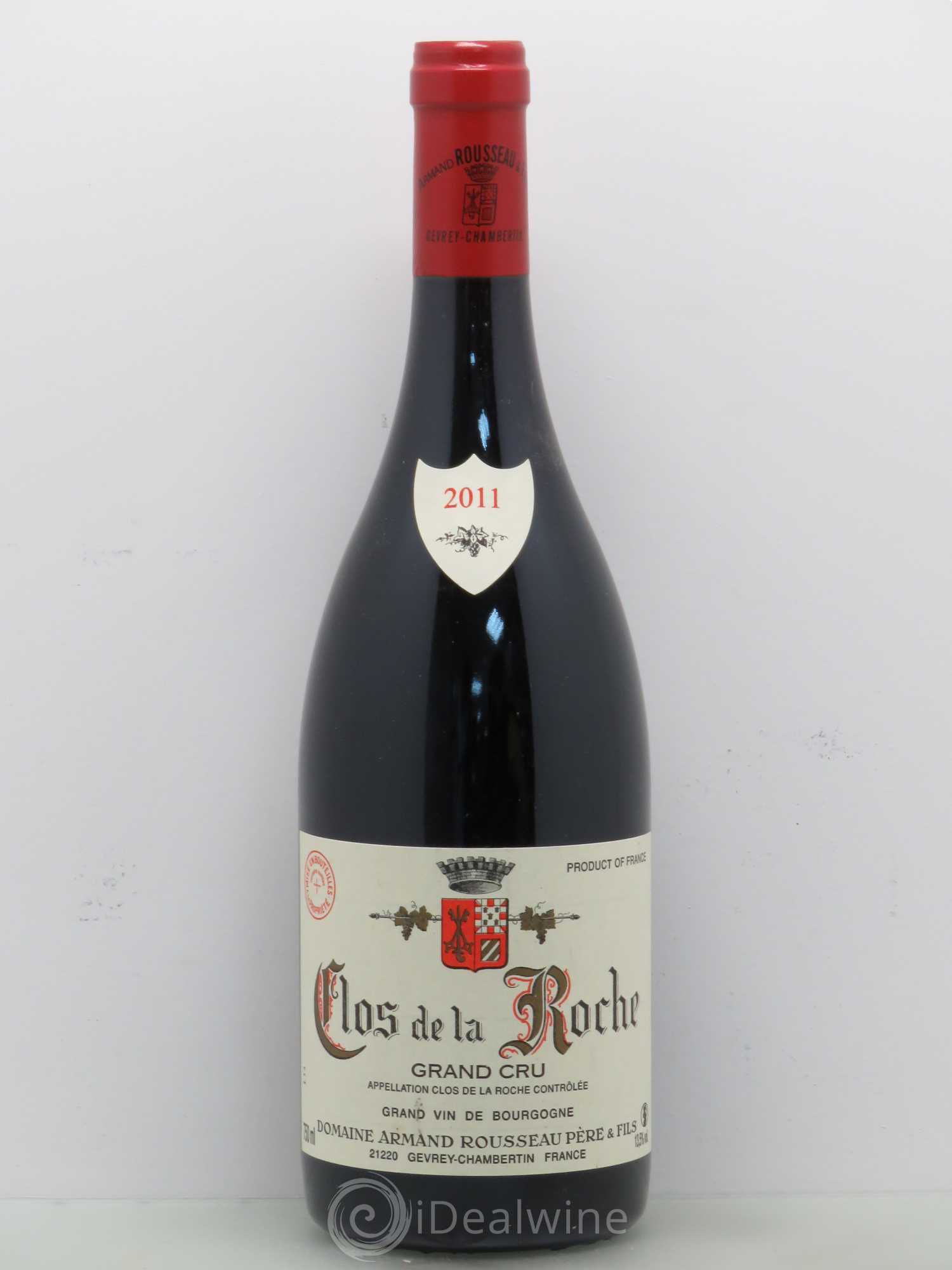 Clos de la Roche Grand Cru Armand Rousseau (Domaine) 2011 - Lot de 1 bouteille - 0