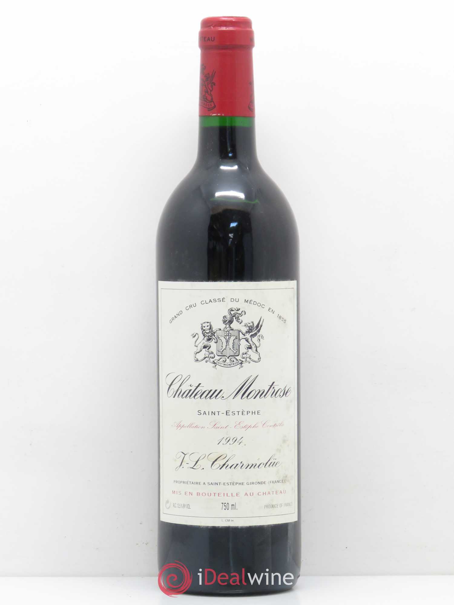 Château Montrose 2ème Grand Cru Classé 1994 - Lot de 1 bouteille - 0