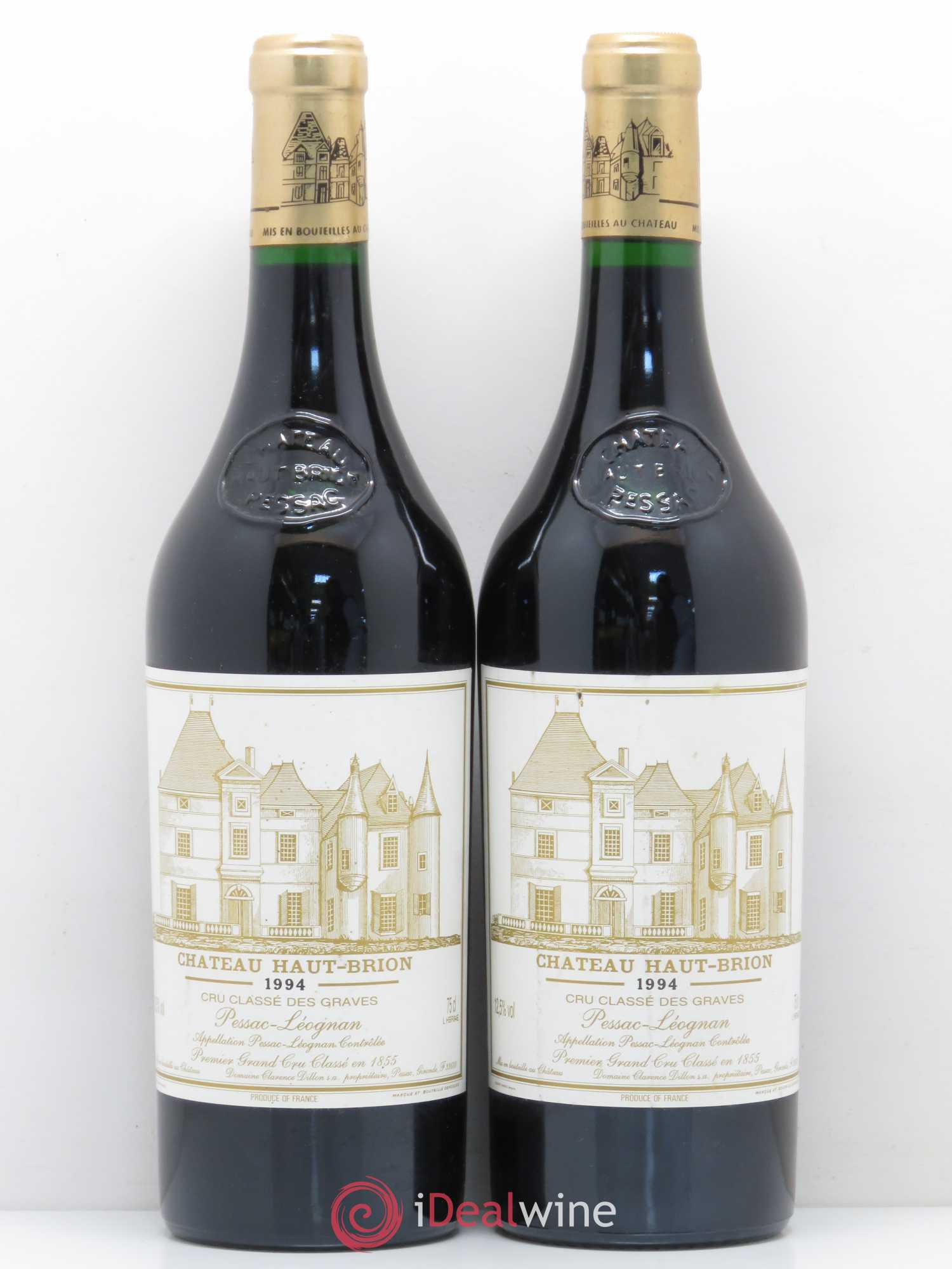 Château Haut Brion 1er Grand Cru Classé 1994 - Lot de 2 bouteilles - 0