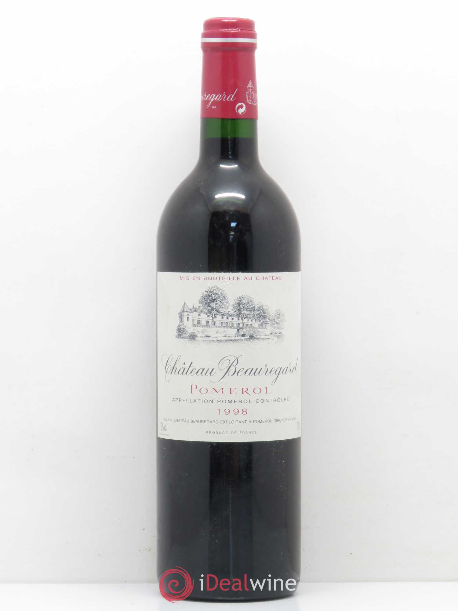 Château Beauregard 1998 - Lot de 1 bouteille - 0