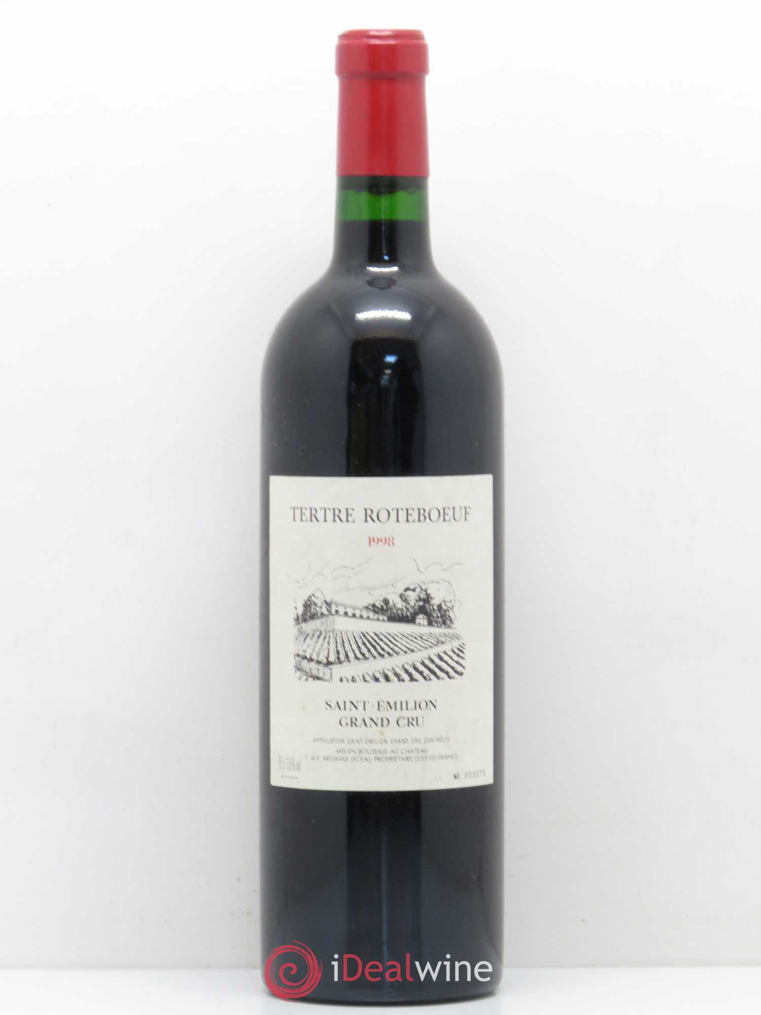 Château Tertre Roteboeuf 1998 - Lot de 1 bouteille - 0