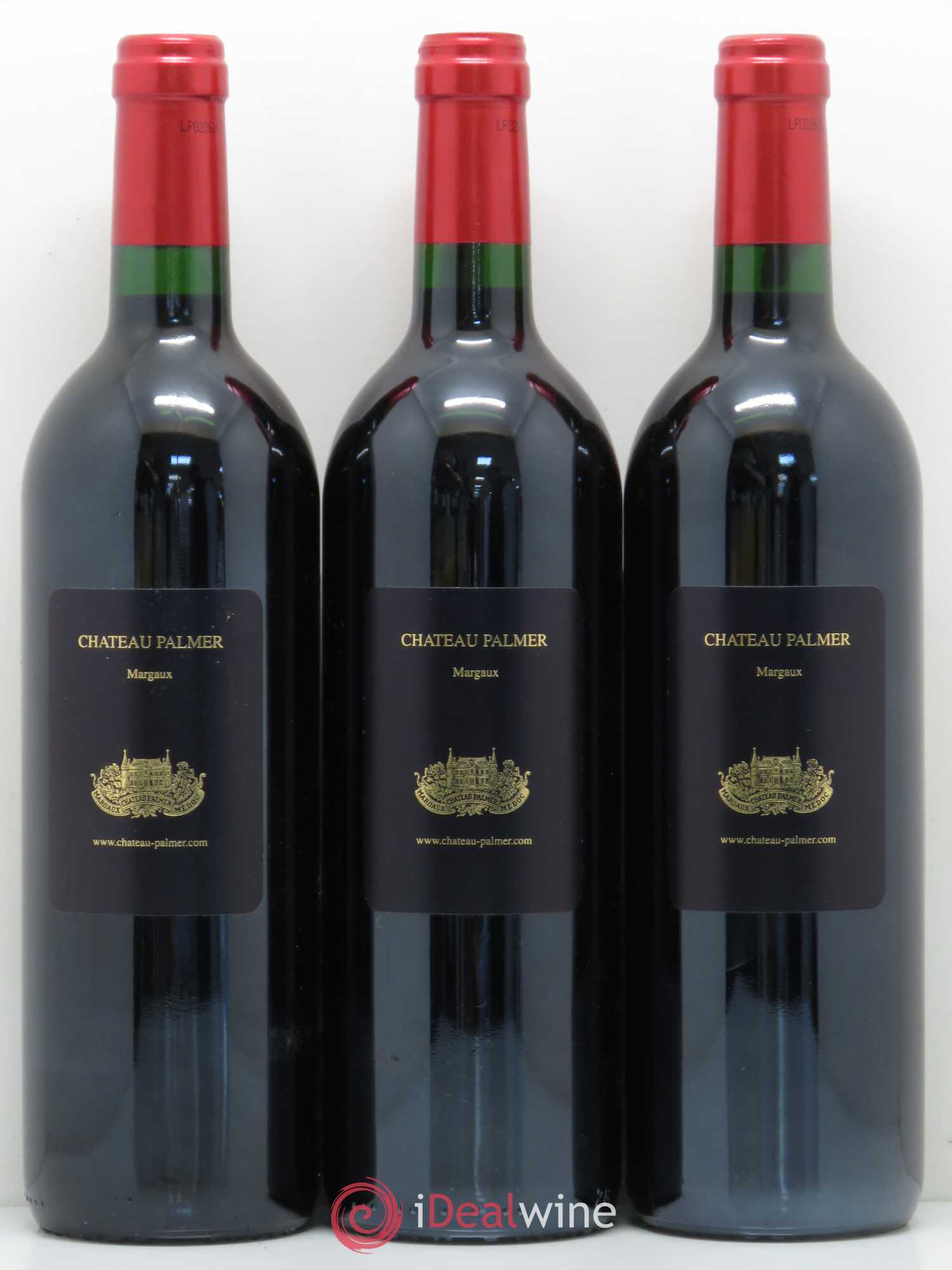 Château Palmer 3ème Grand Cru Classé 2002 - Lot de 3 bouteilles - 1