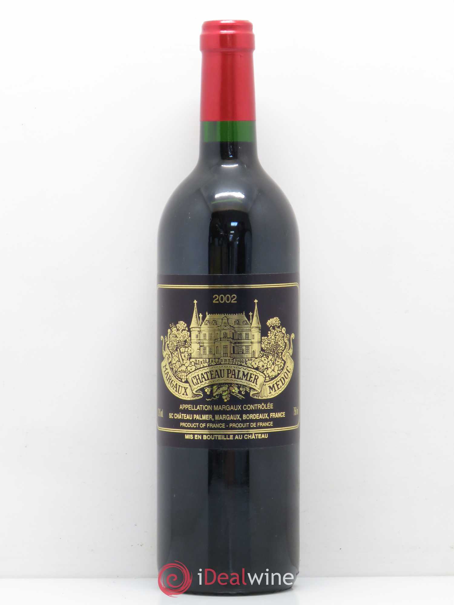 Château Palmer 3ème Grand Cru Classé 2002 - Lot de 1 bouteille - 0
