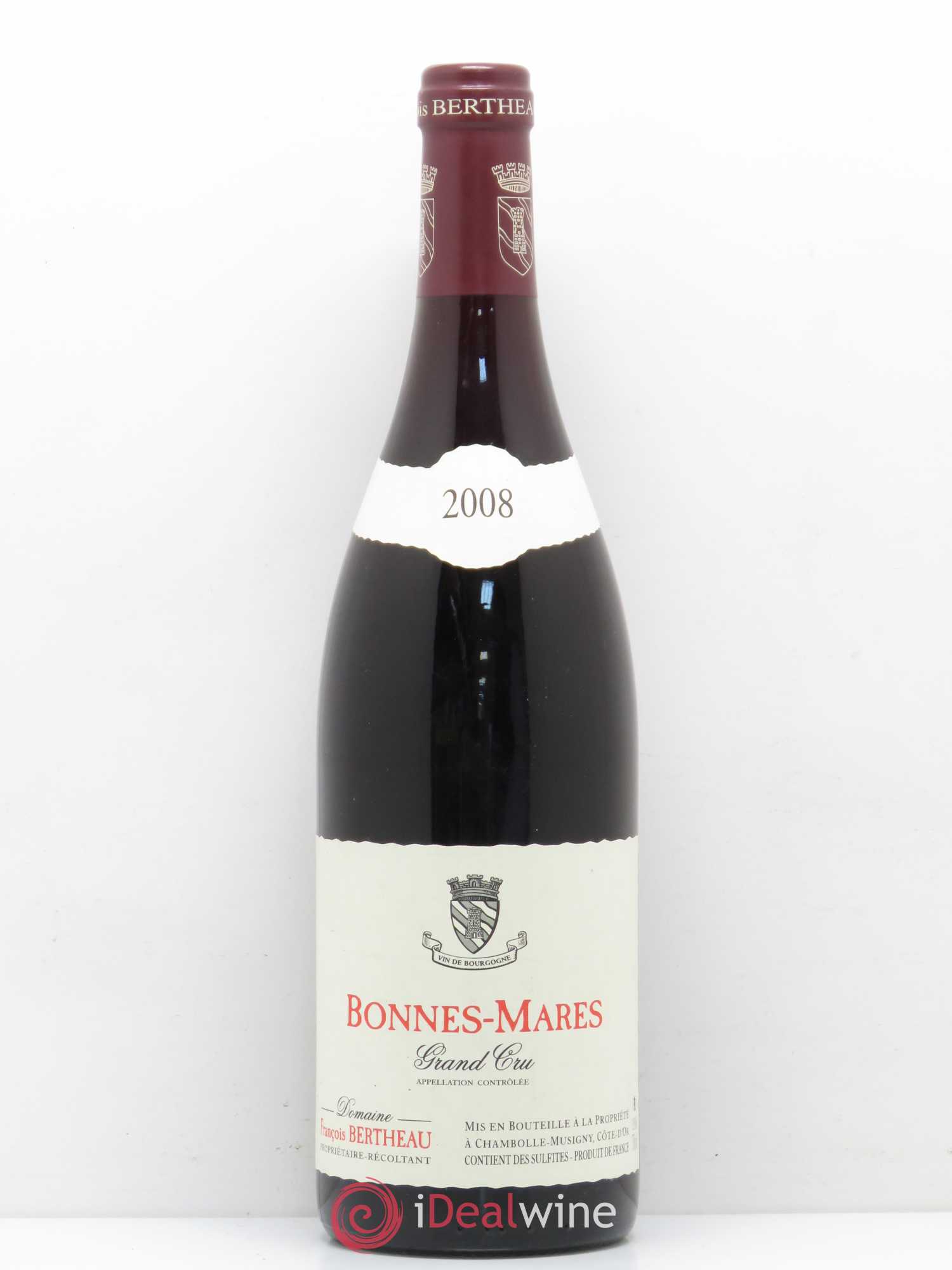 Bonnes-Mares Grand Cru François Bertheau 2008 - Lot de 1 bouteille - 0