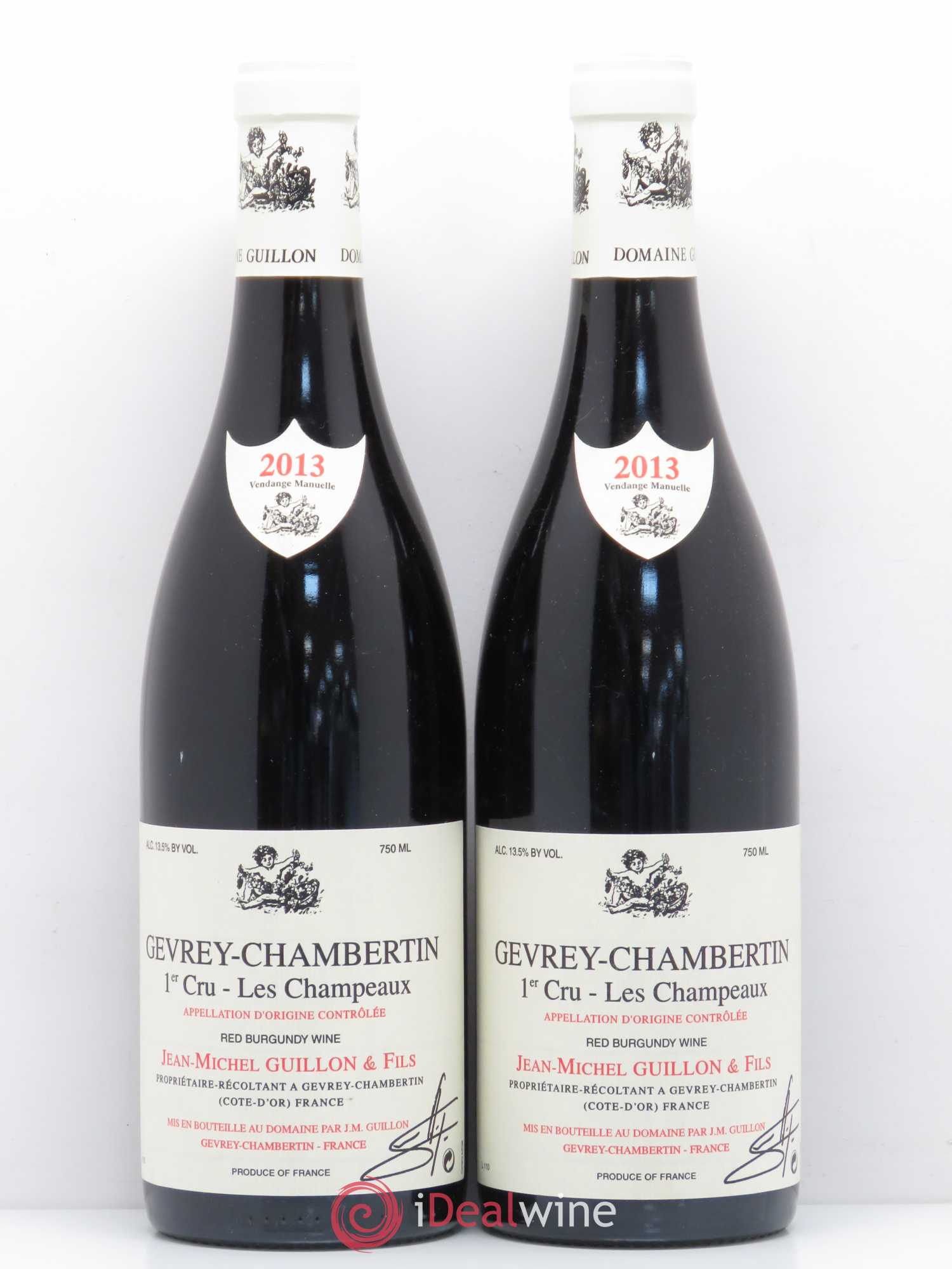 Gevrey-Chambertin 1er Cru Les Champeaux Jean Marie Guillon 2013 - Posten von 2 Flaschen - 0