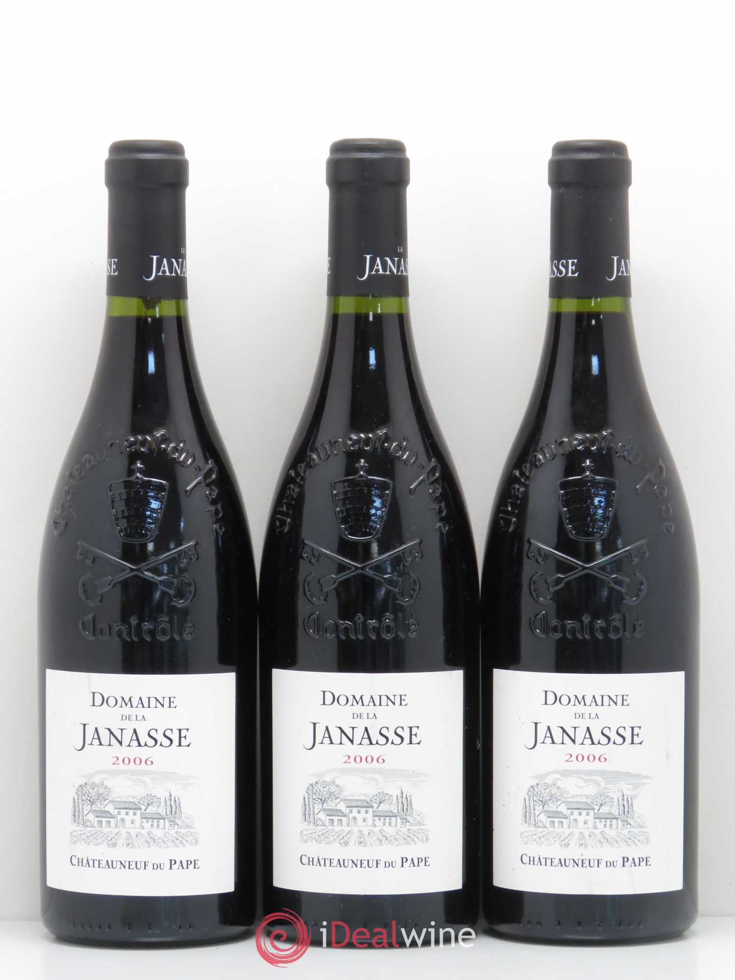 Châteauneuf-du-Pape La Janasse (Domaine de) 2006 - Lot de 3 bouteilles - 0