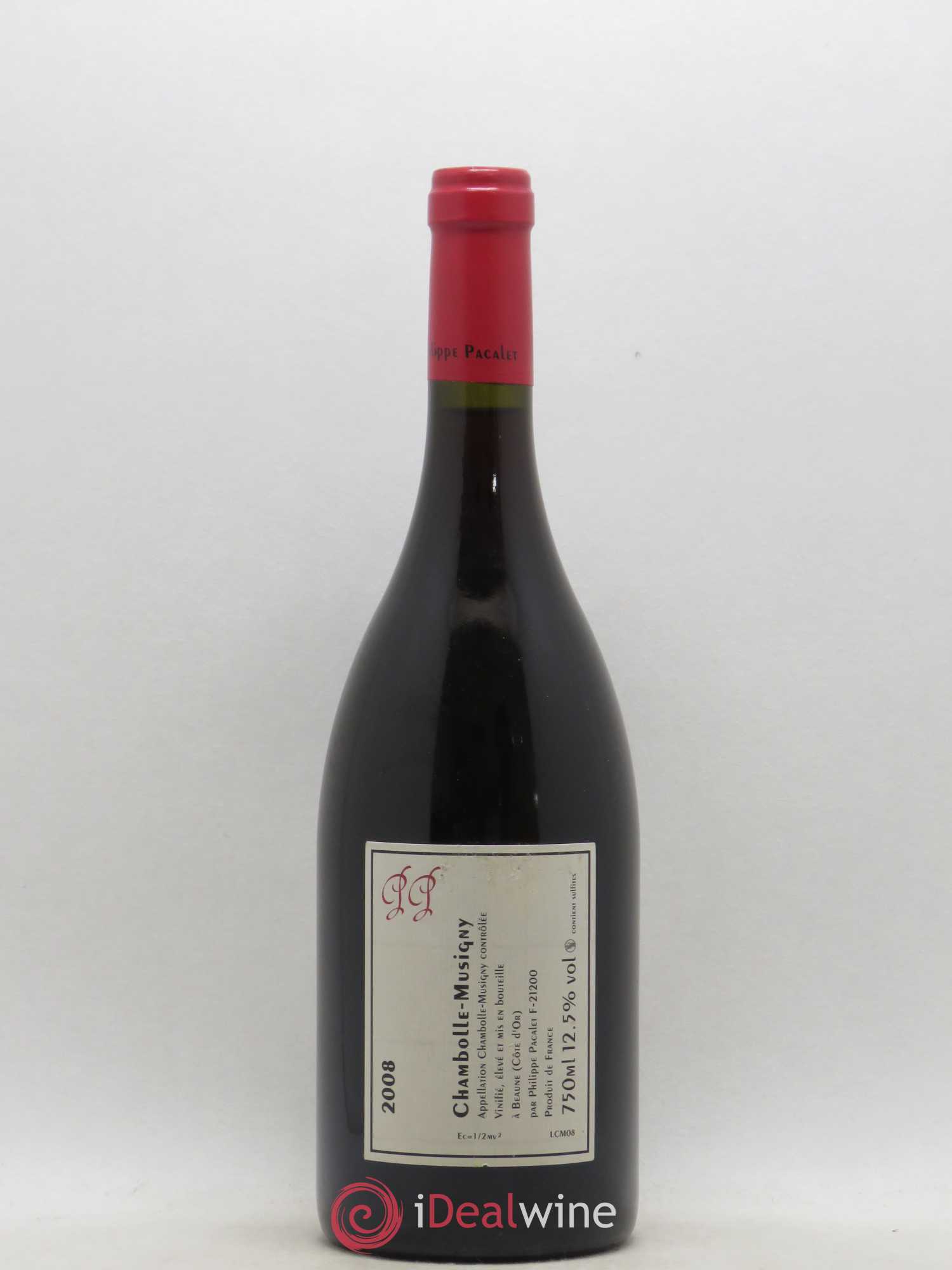 Chambolle-Musigny Philippe Pacalet 2008 - Lot de 1 bouteille - 1
