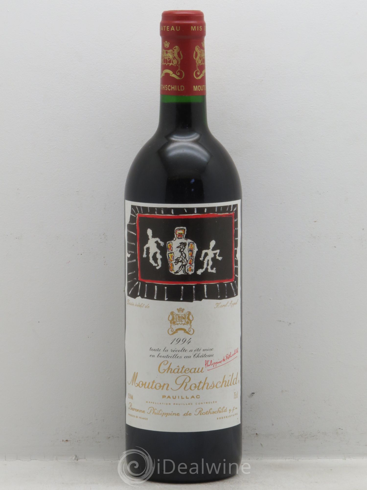 Château Mouton Rothschild 1er Grand Cru Classé 1994 - Lot de 1 bouteille - 0