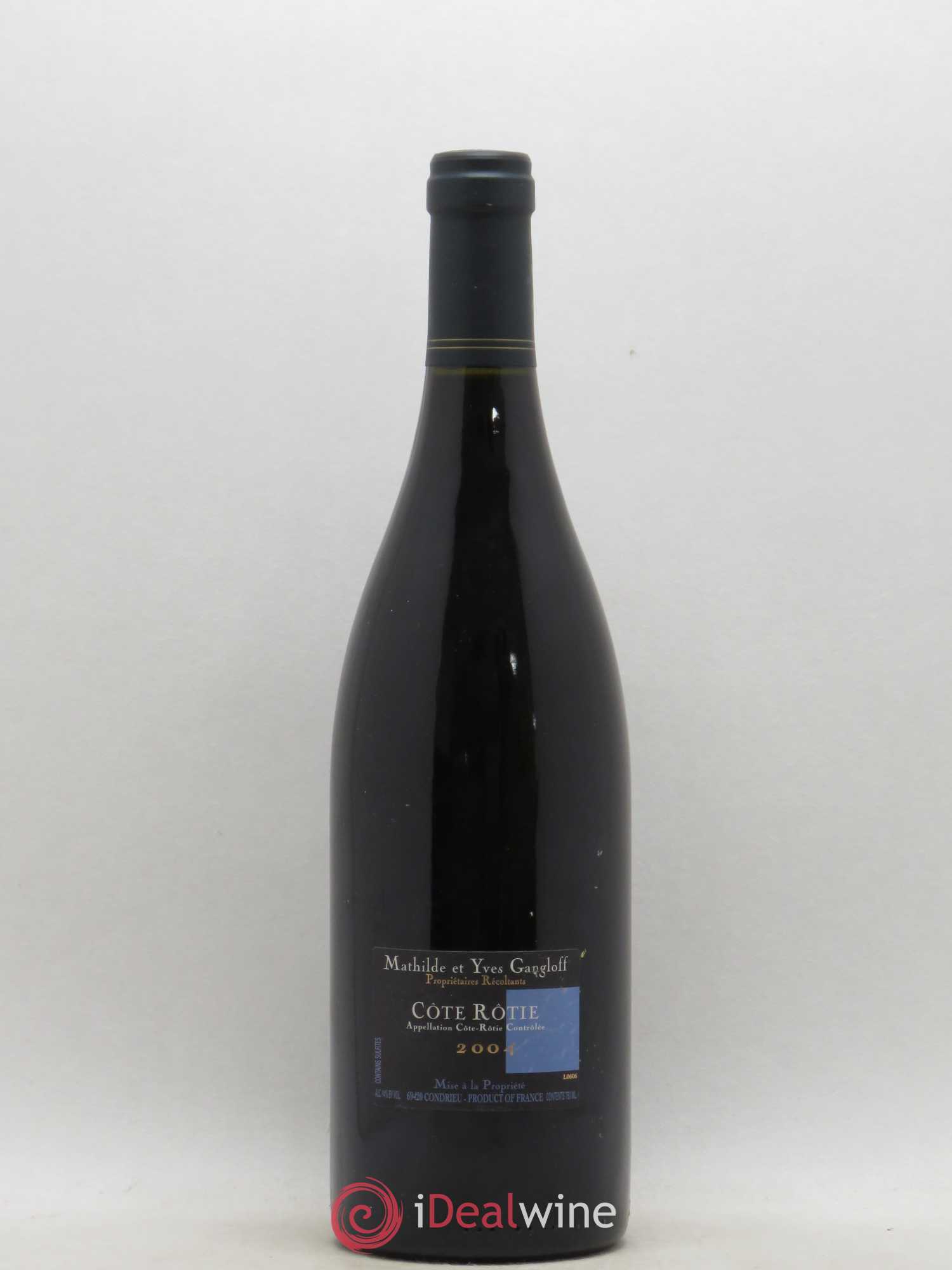 Côte-Rôtie La Barbarine Gangloff (Domaine) 2004 - Lot de 1 bouteille - 1