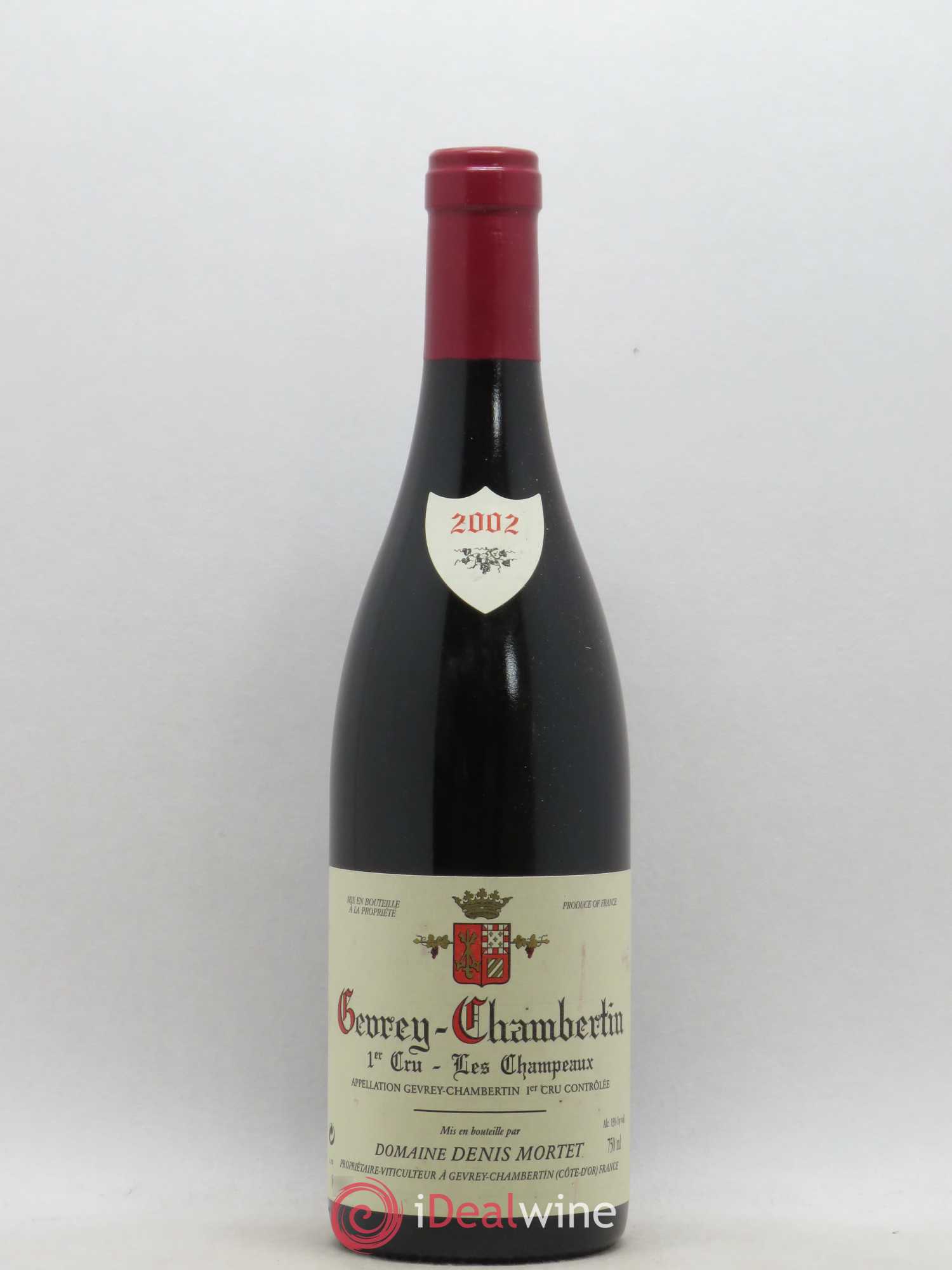 Gevrey-Chambertin 1er Cru Les Champeaux Denis Mortet (Domaine) 2002 - Lot de 1 bouteille - 0
