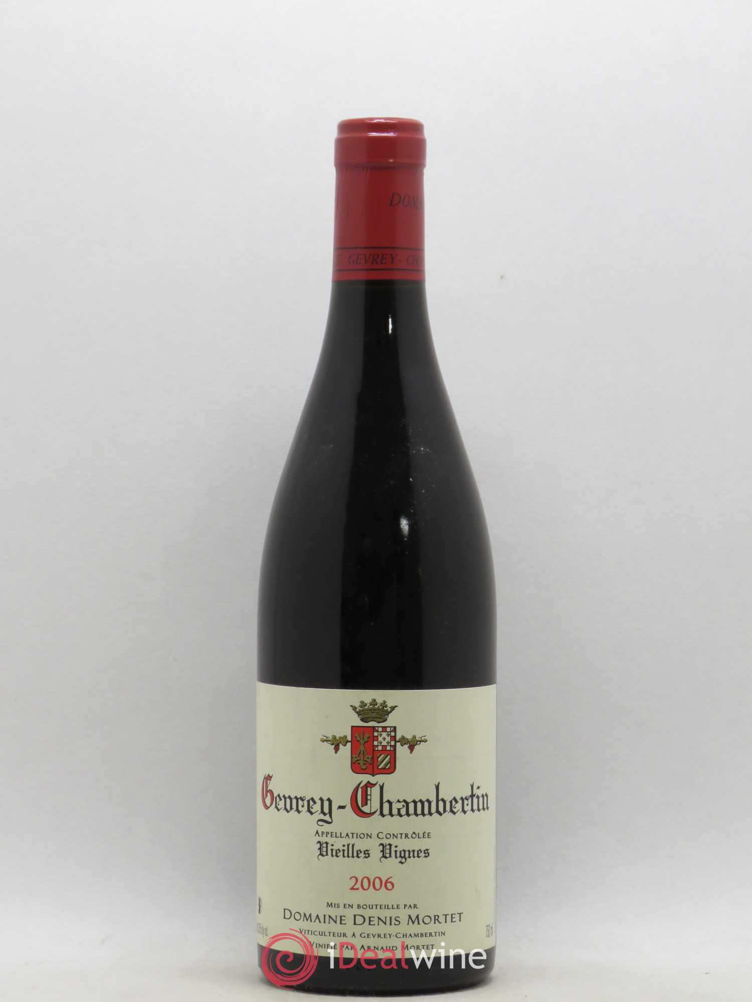 Gevrey-Chambertin Vieilles vignes Denis Mortet (Domaine) 2006 - Lot de 1 bouteille - 0