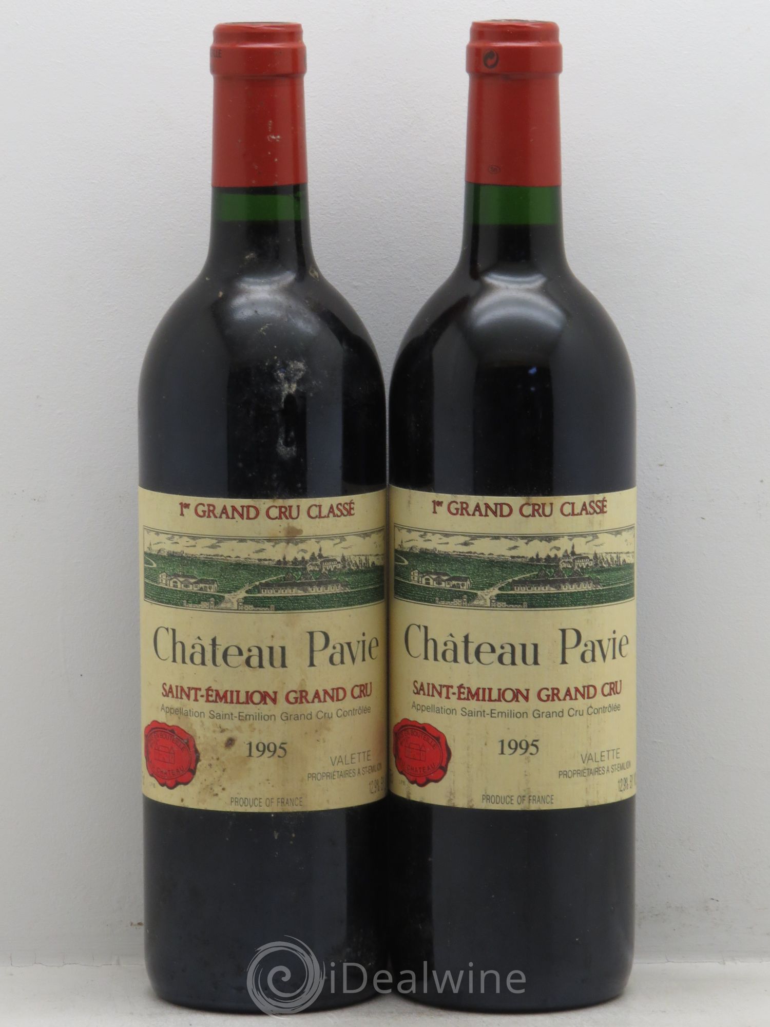 Château Pavie 1er Grand Cru Classé A 1995 - Lot de 2 bouteilles - 0
