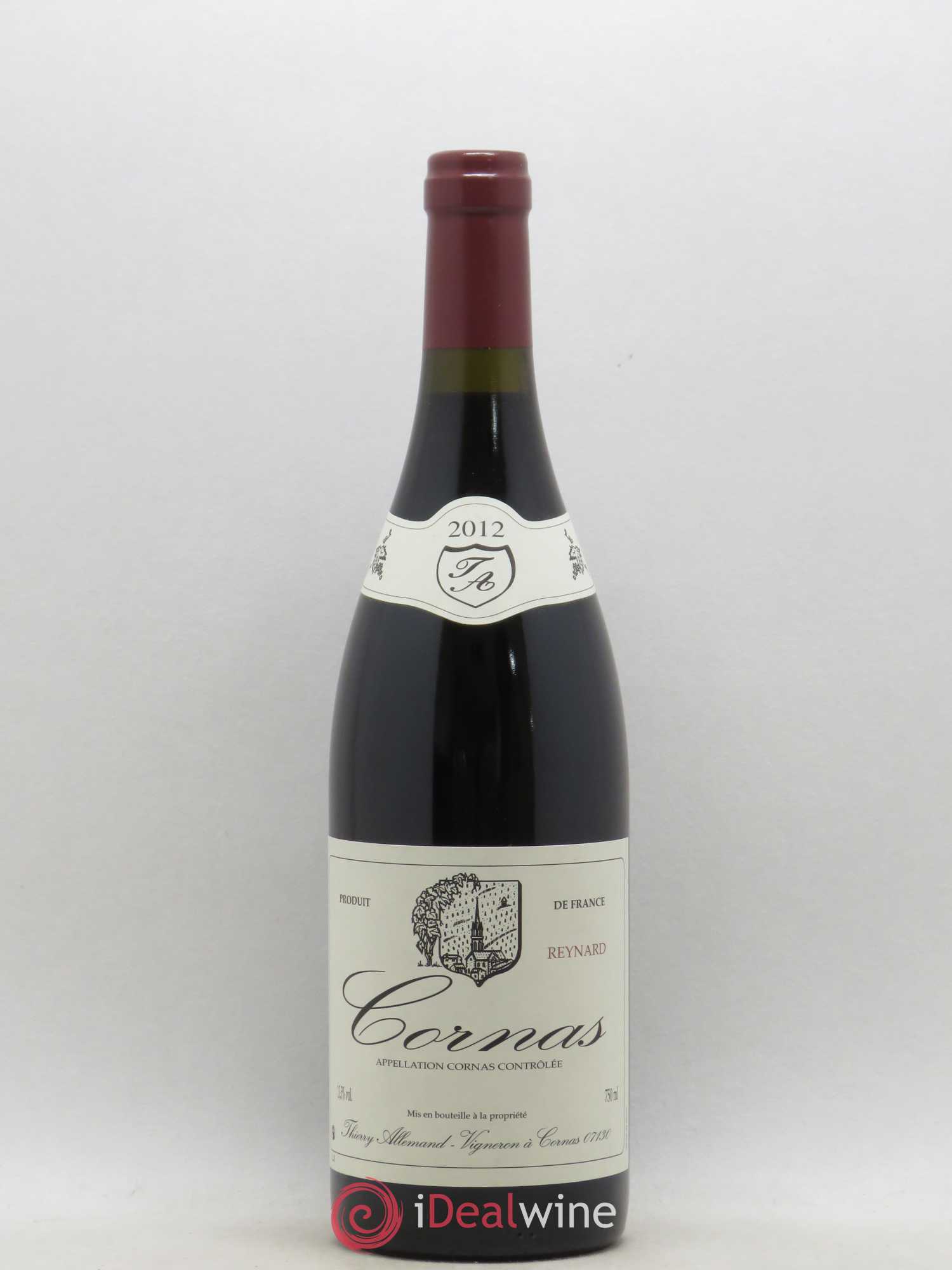 Cornas Reynard Thierry Allemand 2012 - Lot de 1 bouteille - 0