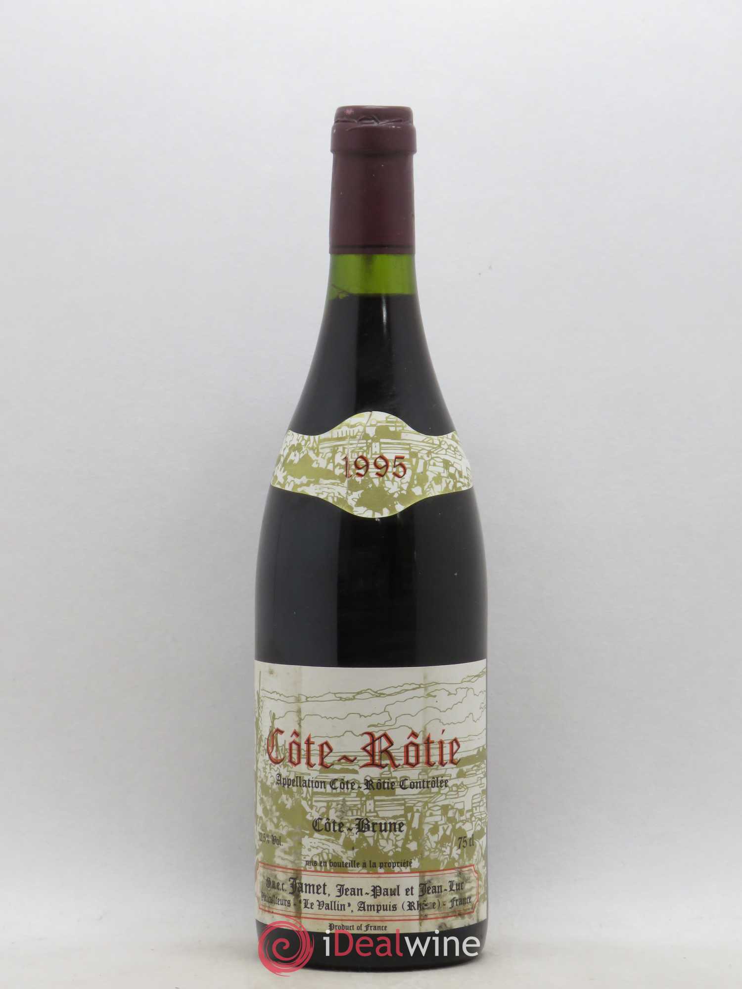 Côte-Rôtie Côte Brune Jamet (Domaine) 1995 - Lot de 1 bouteille - 0