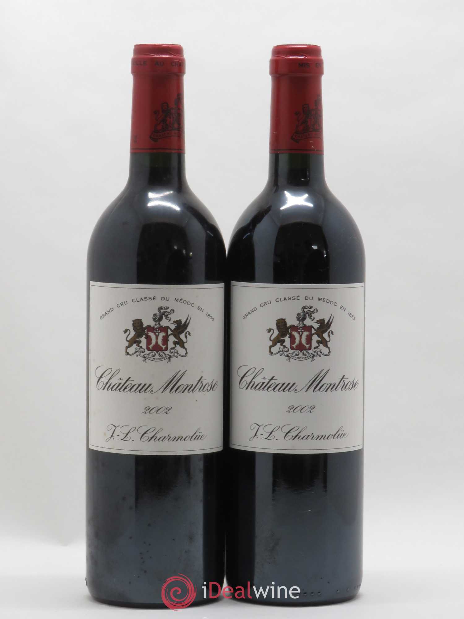 Château Montrose 2ème Grand Cru Classé 2002 - Lot de 2 bouteilles - 0