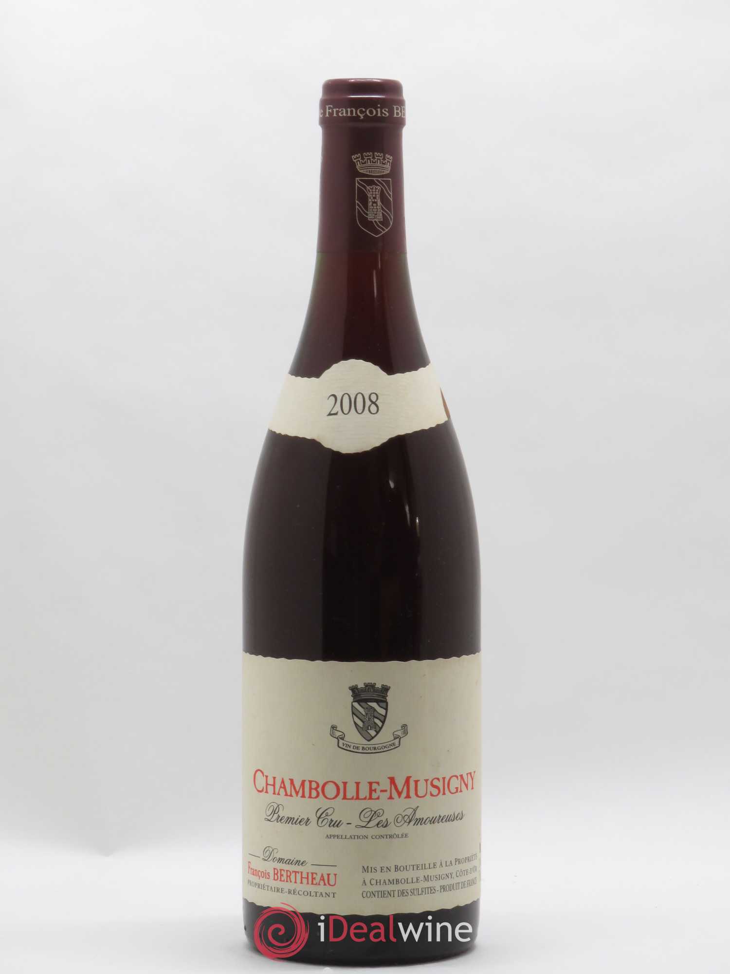 Chambolle-Musigny 1er Cru Les Amoureuses François Bertheau 2008 - Lot de 1 bouteille - 0