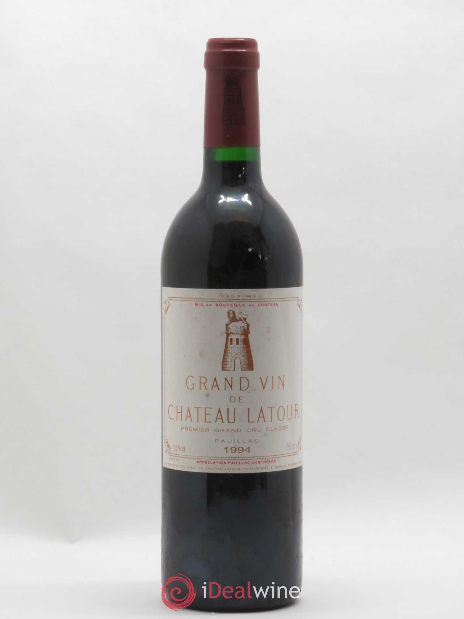 Château Latour 1er Grand Cru Classé 1994 - Lot de 1 bouteille - 0