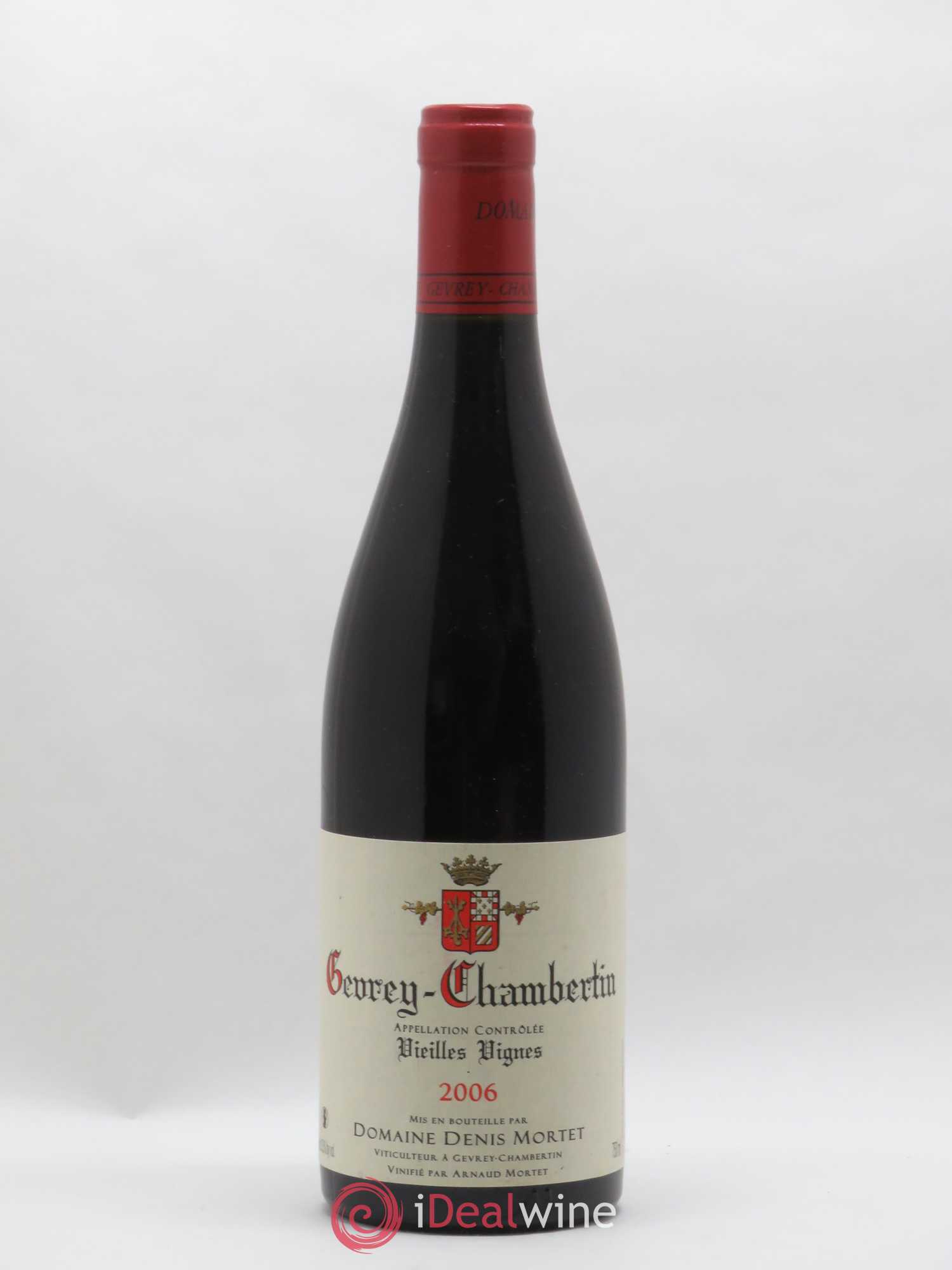 Gevrey-Chambertin Vieilles vignes Denis Mortet (Domaine) 2006 - Lot de 1 bouteille - 0