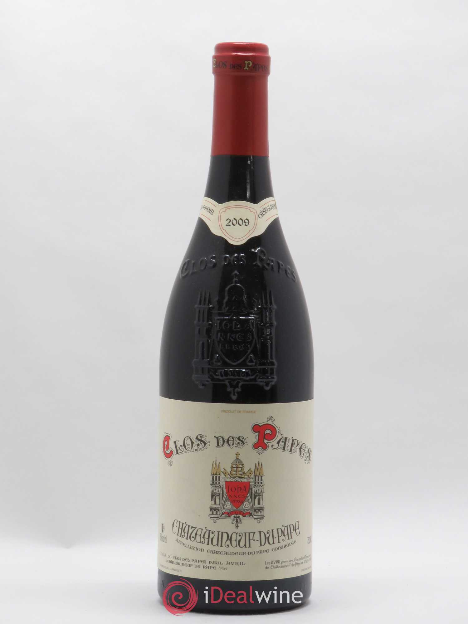 Châteauneuf-du-Pape Clos des Papes - Paul Avril 2009 - Lot de 1 bouteille - 0