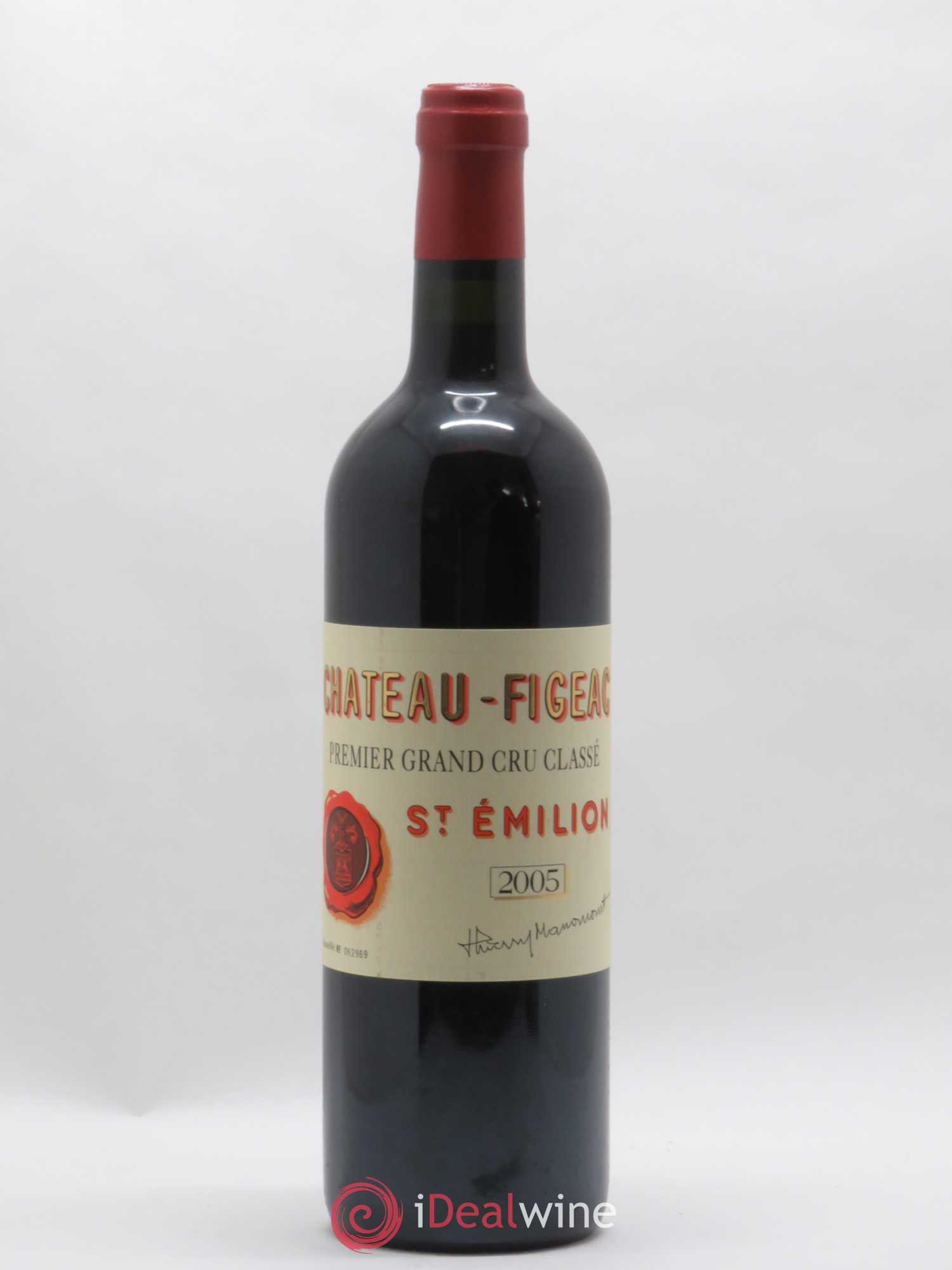 Château Figeac 1er Grand Cru Classé A 2005 - Lot de 1 bouteille - 0