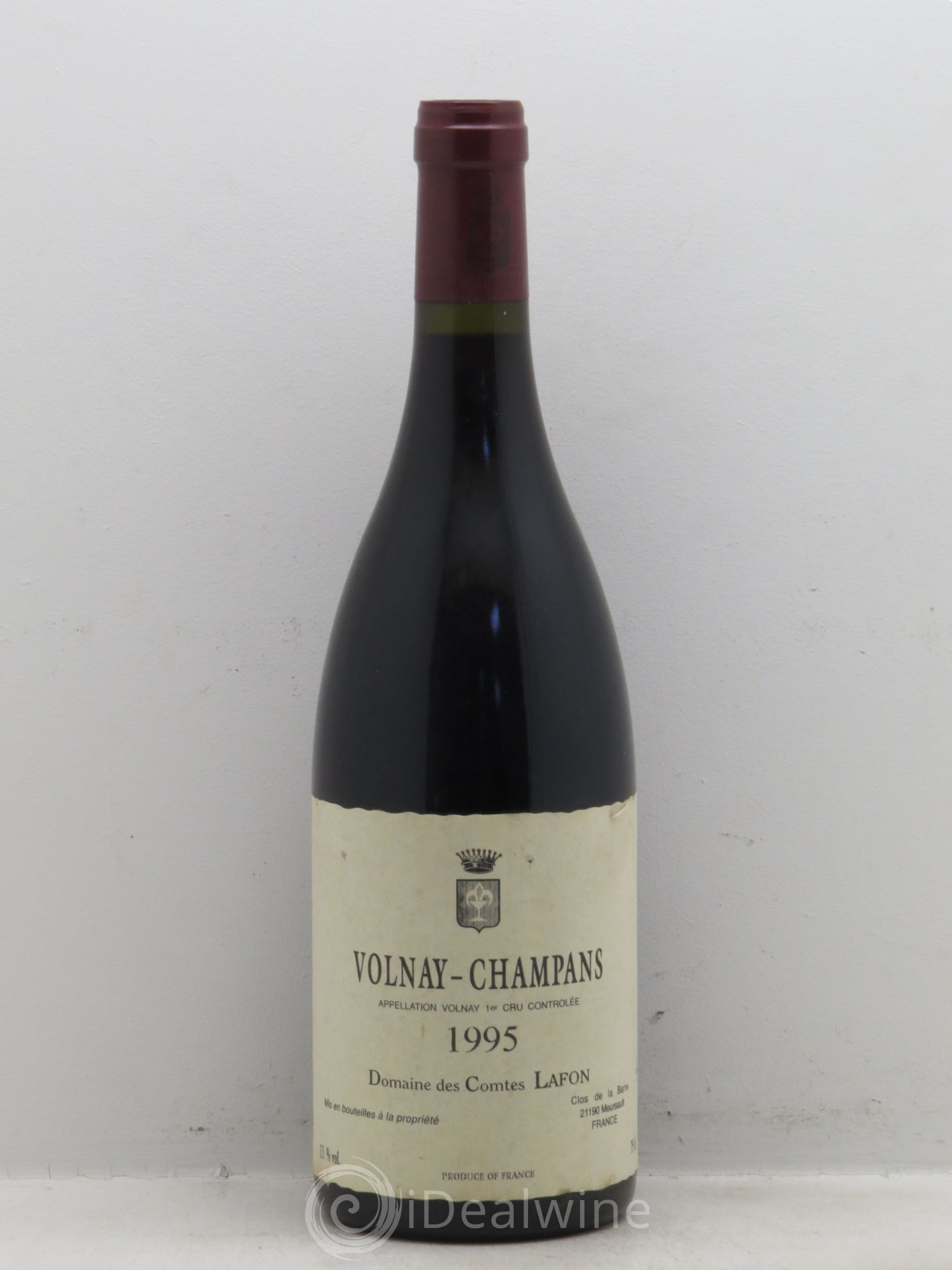 Volnay 1er Cru Champans Comtes Lafon (Domaine des) 1995 - Lot de 1 bouteille - 0