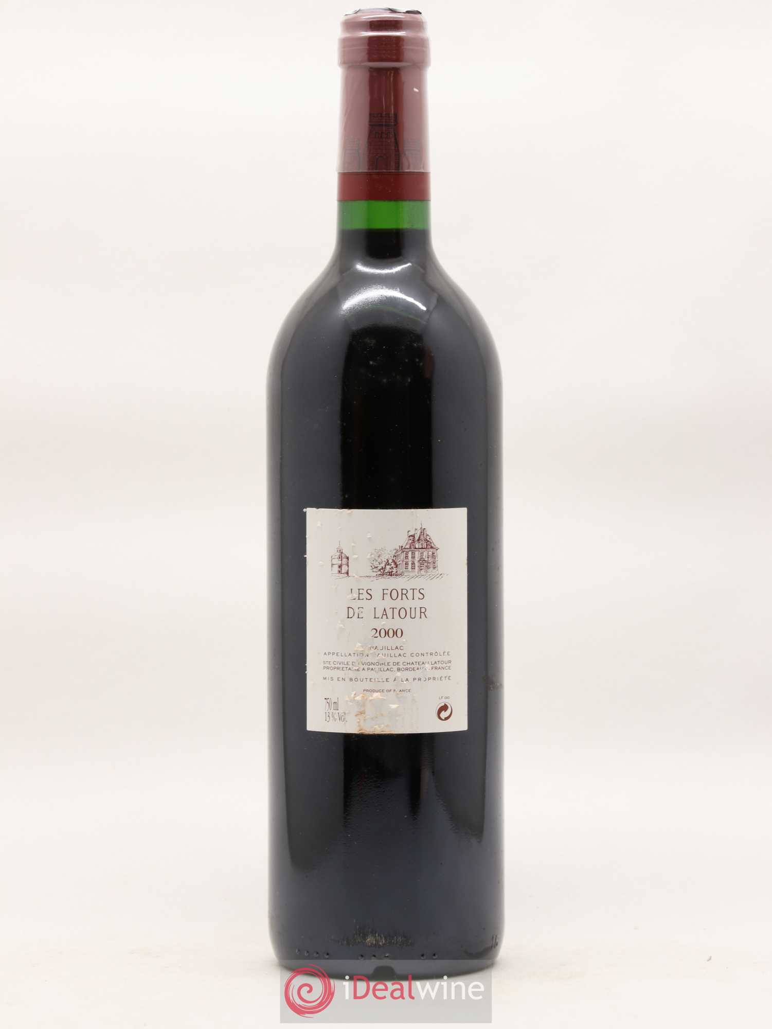 Les Forts de Latour Second Vin 2000 - Lot de 1 bouteille - 1
