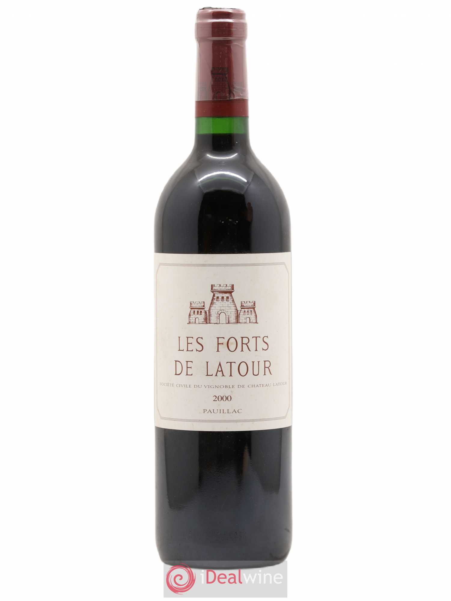 Les Forts de Latour Second Vin 2000 - Lot de 1 bouteille - 0
