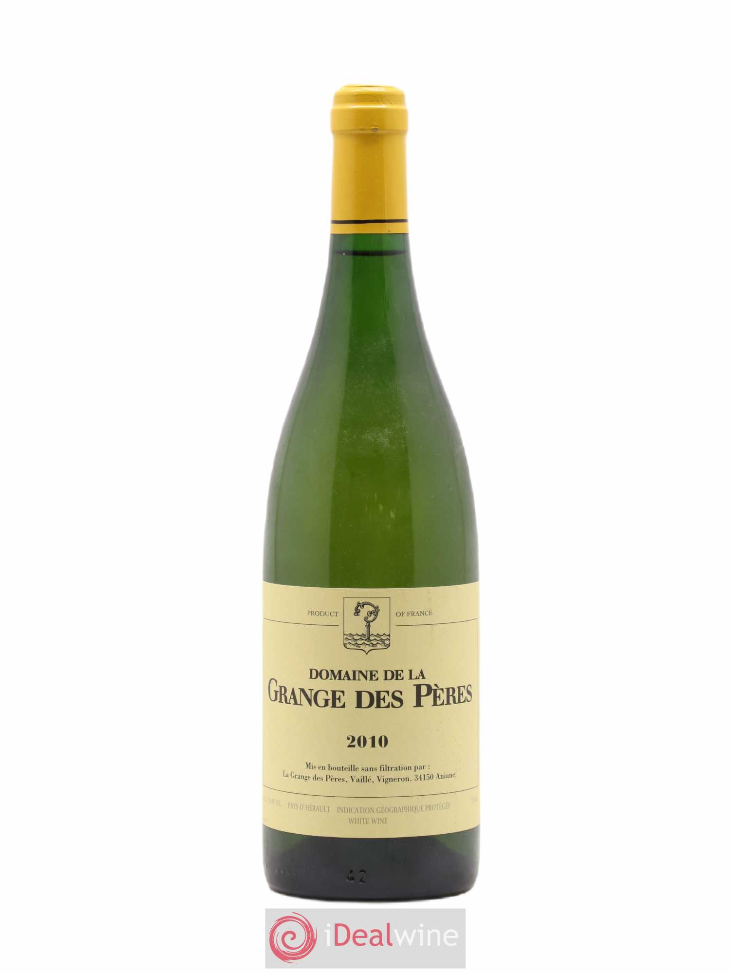 Pays d'Hérault Grange des Pères Laurent Vaillé 2010 - Lot de 1 bouteille - 0