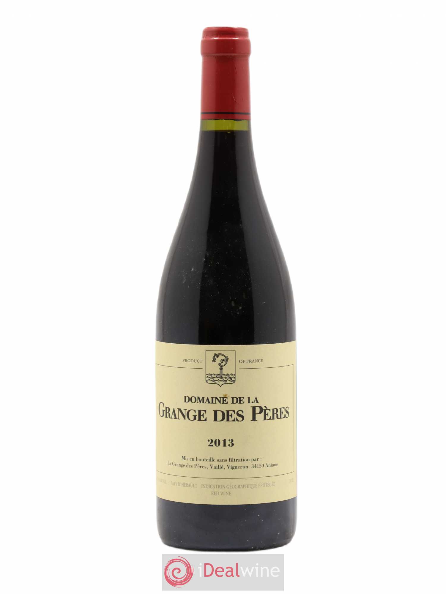 Pays d'Hérault Grange des Pères Laurent Vaillé 2013 - Lot de 1 bouteille - 0
