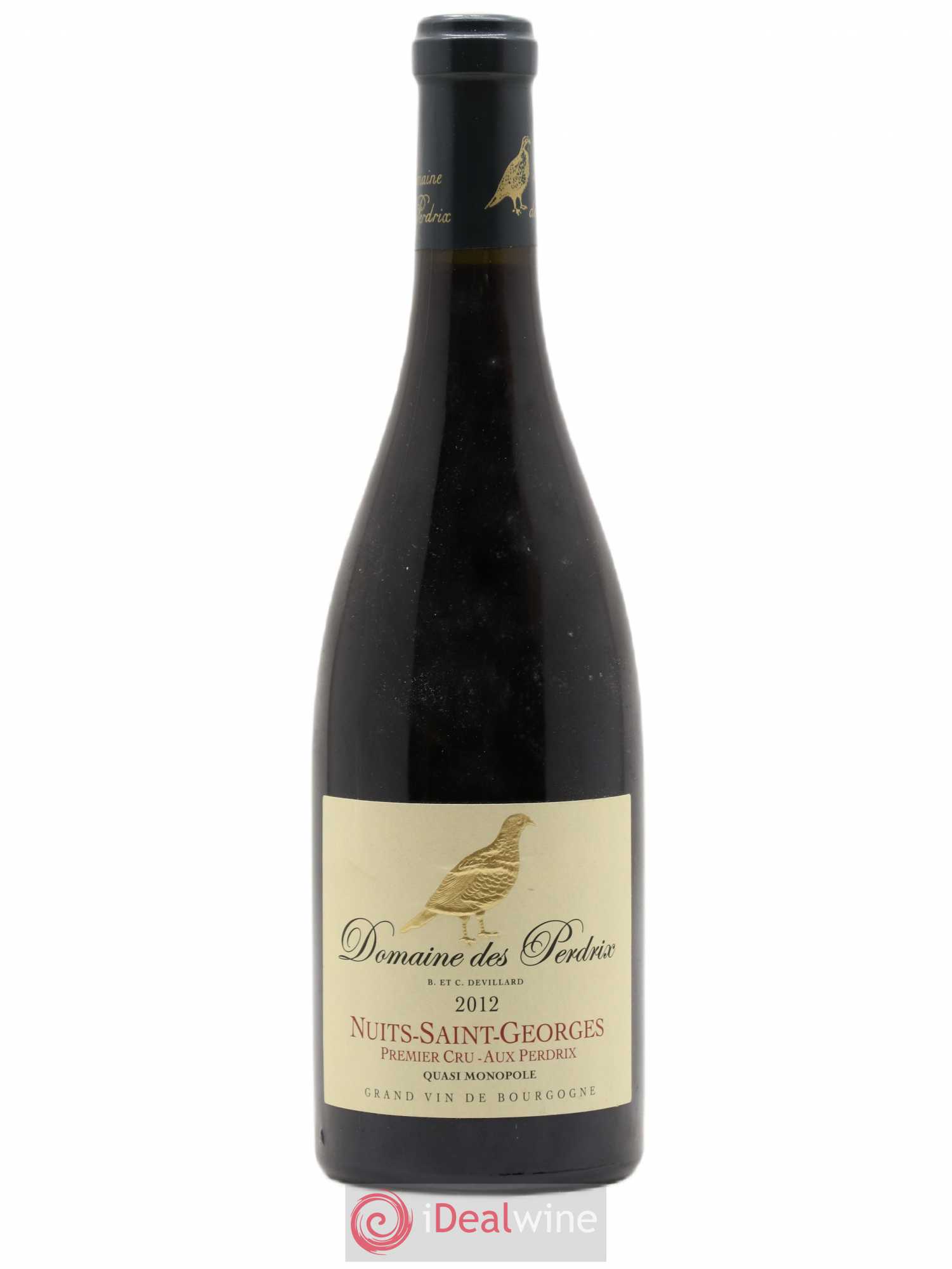 Nuits-Saint-Georges 1er Cru Aux Perdrix Perdrix (Domaine des) 2012 - Lot de 1 bouteille - 0